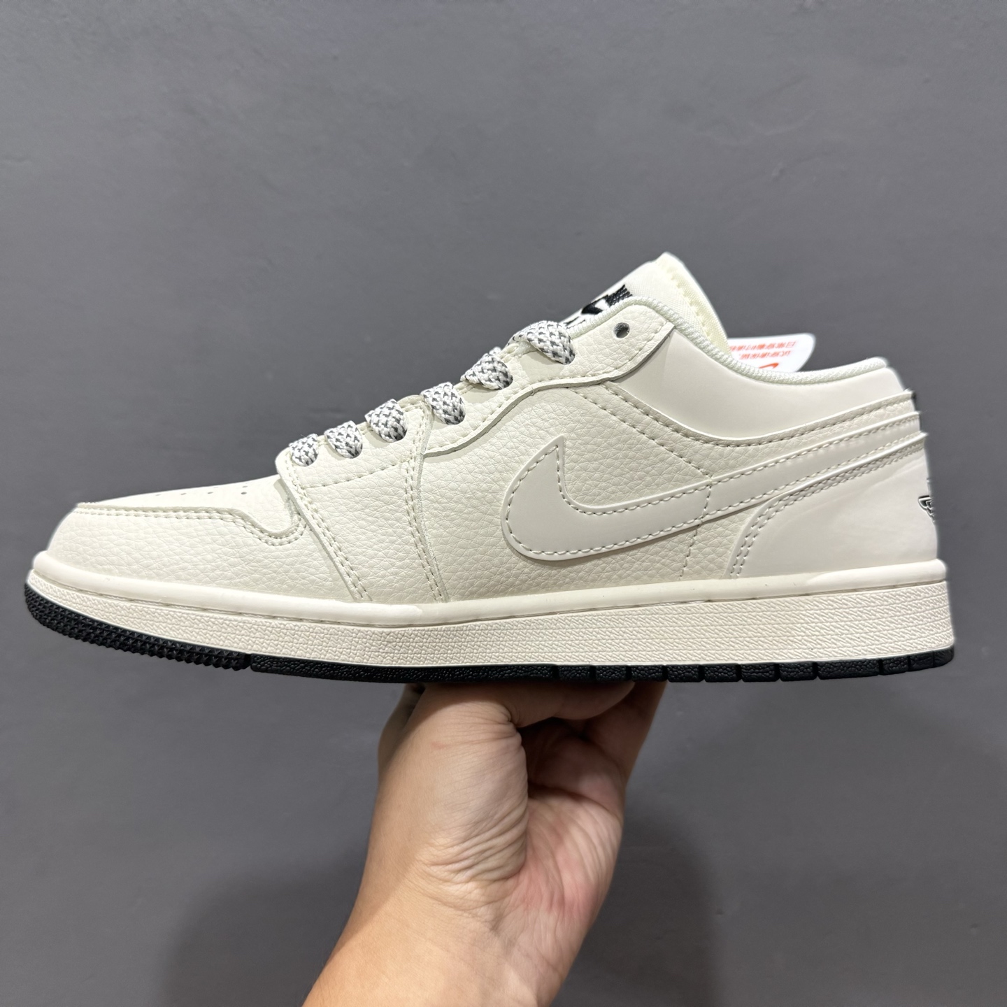 Air Jordan 1 Low AJ1 乔1 经典黑 高端定制 低帮复古篮球鞋 XX3168-219