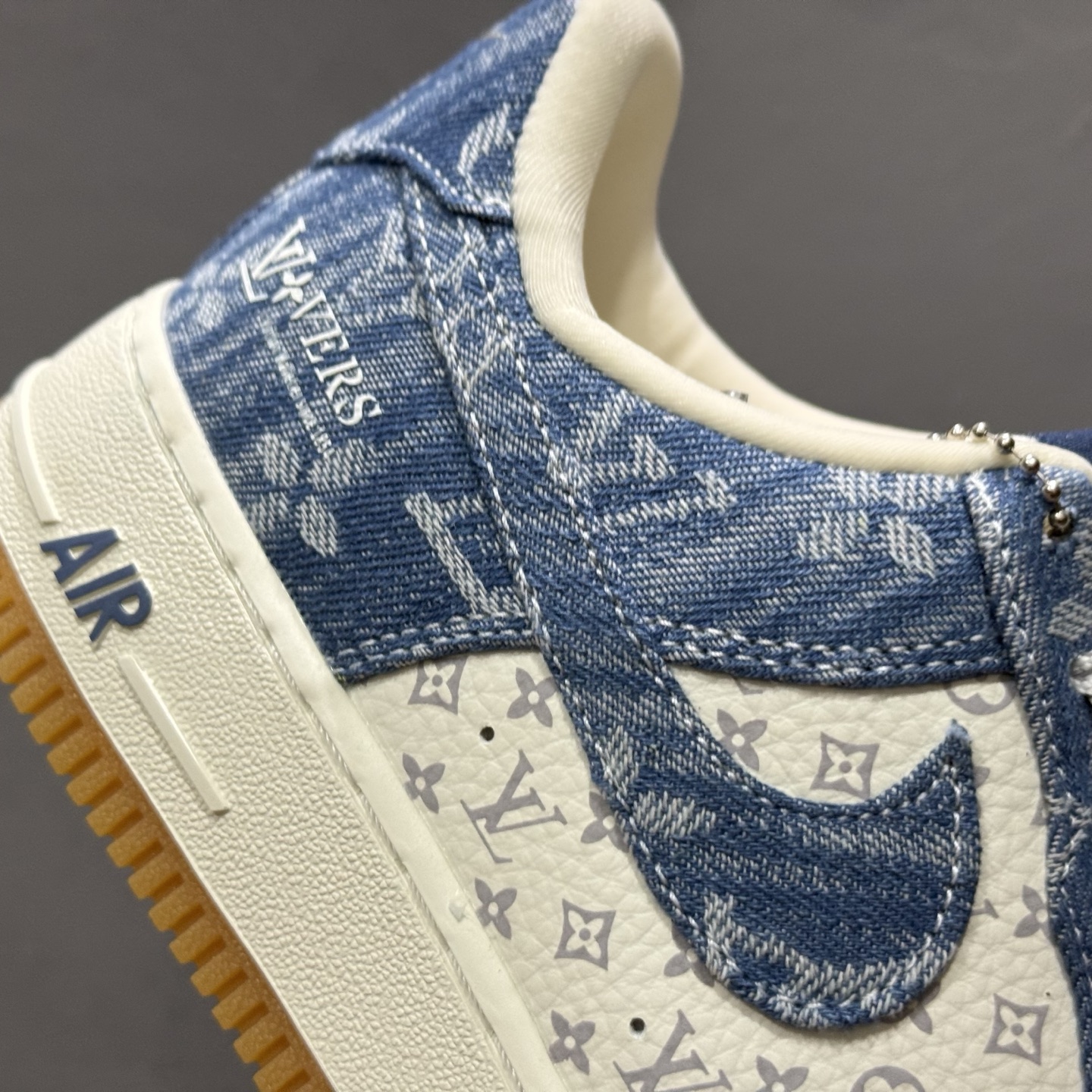 Nike Air Force 1'07 Low LV联名 白牛仔蓝 空军一号低帮休闲板鞋 YF9511-815
