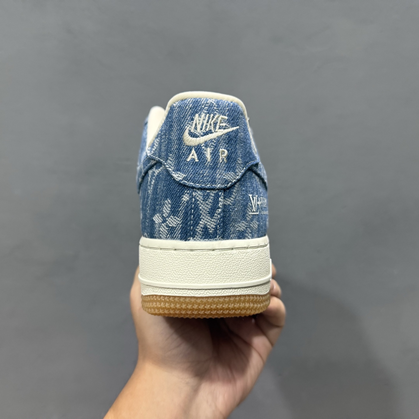 Nike Air Force 1'07 Low LV联名 白牛仔蓝 空军一号低帮休闲板鞋 YF9511-815