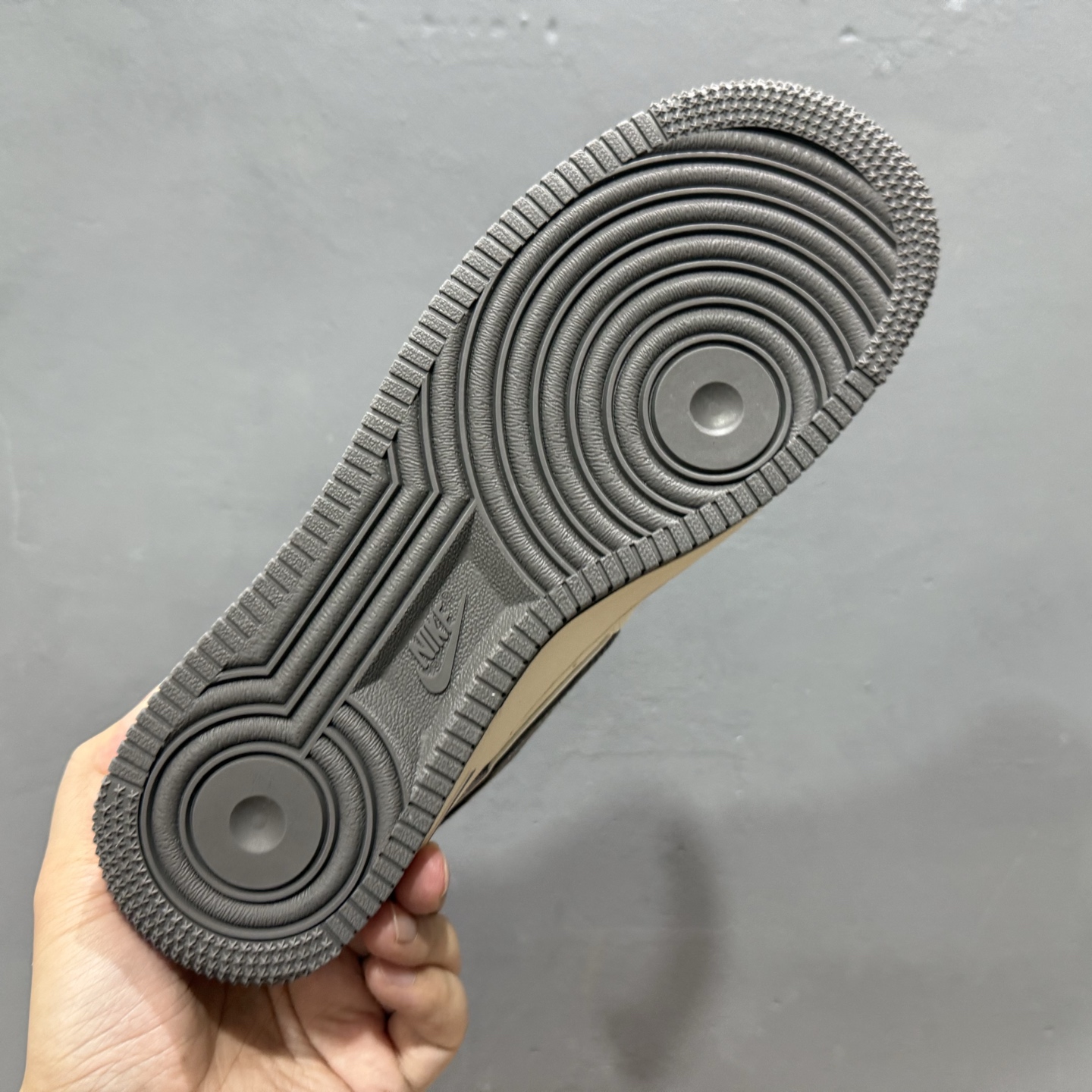 Stussy x Air Force 1 Low 米灰皮布拼接 JP8028-011