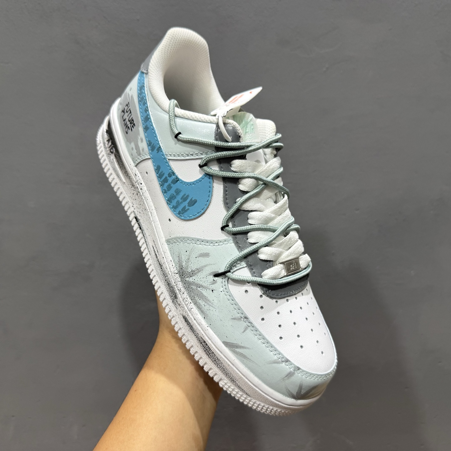 Nike Air Force 1 Low 手绘涂鸦 灰调纪元 LJ8822-202