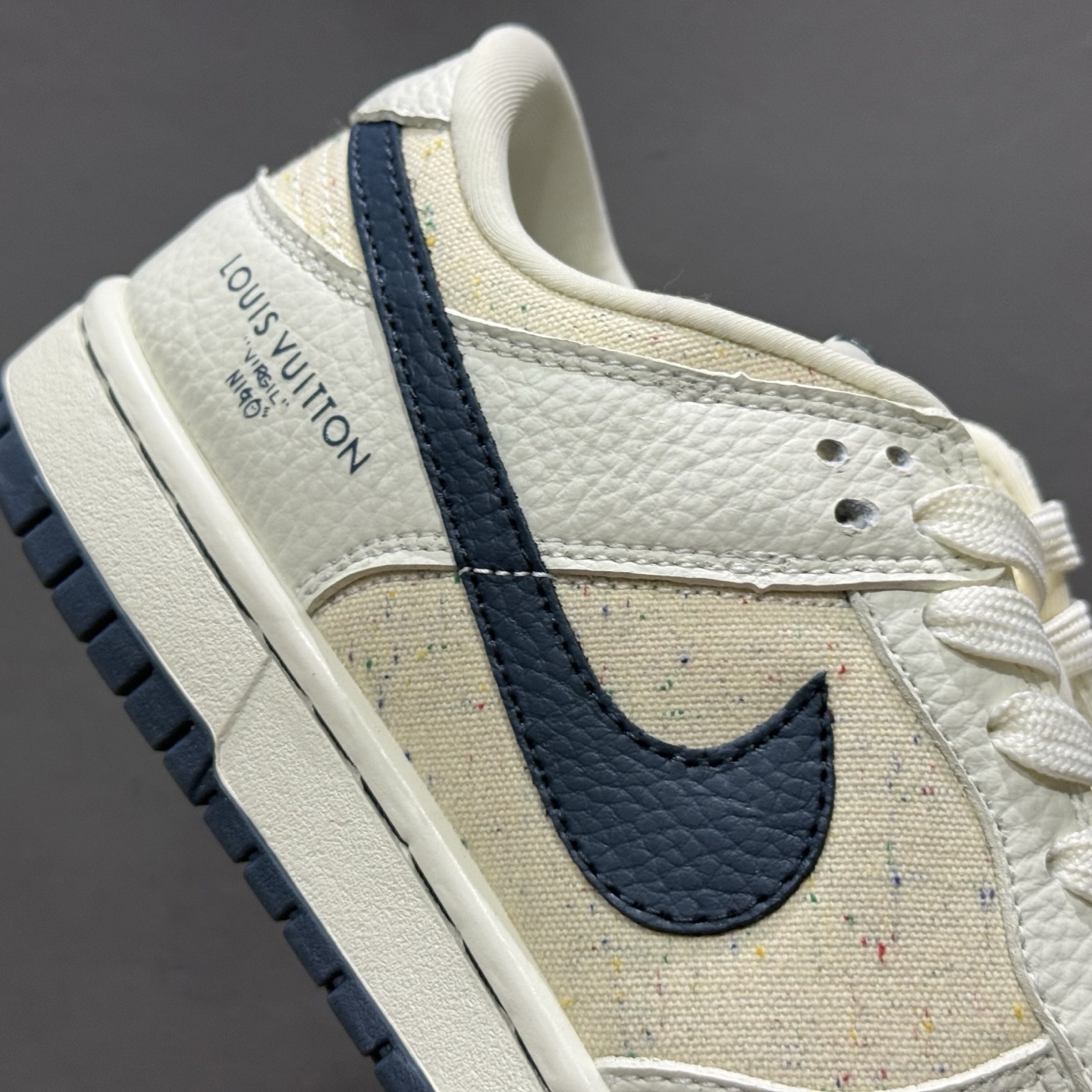 280 Louis Vuitton x Nike Dunk Low 米白藏蓝织布 SC0601-478