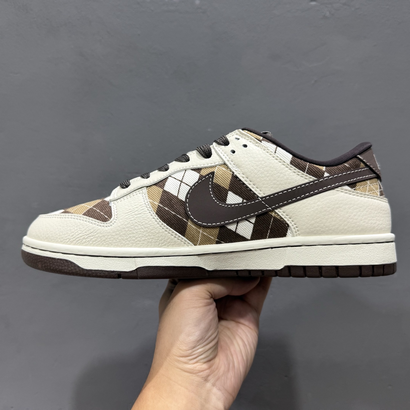 280 Louis Vuitton x Nike Dunk Low 白棕网格 SC0601-461