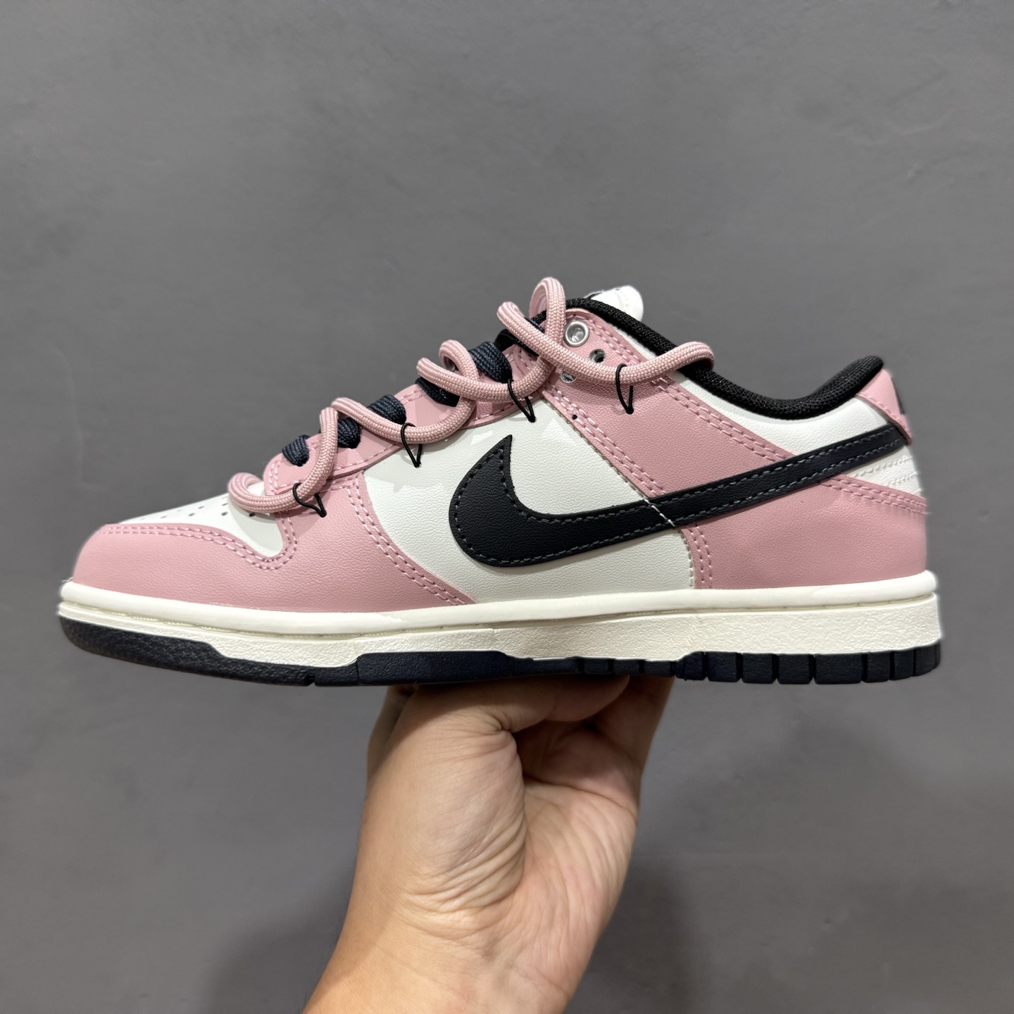 定制球鞋 Nike Dunk 怦然心动 粉白黑 PB0510-055