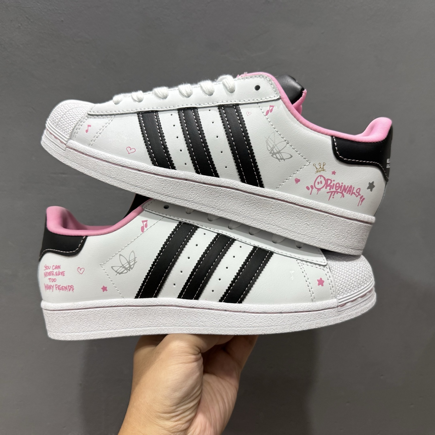 130 Adidas Originals Superstar 贝壳头系列 阿迪达斯 三叶草 低帮经典百搭休闲运动板鞋 IF3561