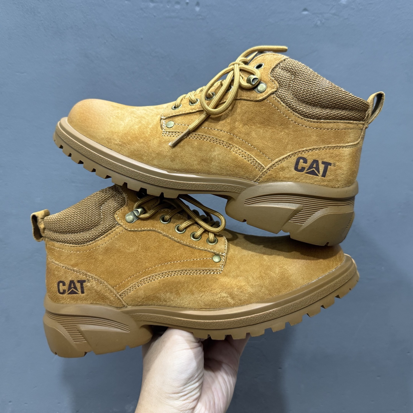 260 新货#CAT卡特 硬汉推土机品牌经典百搭户外中帮休闲马丁靴系列