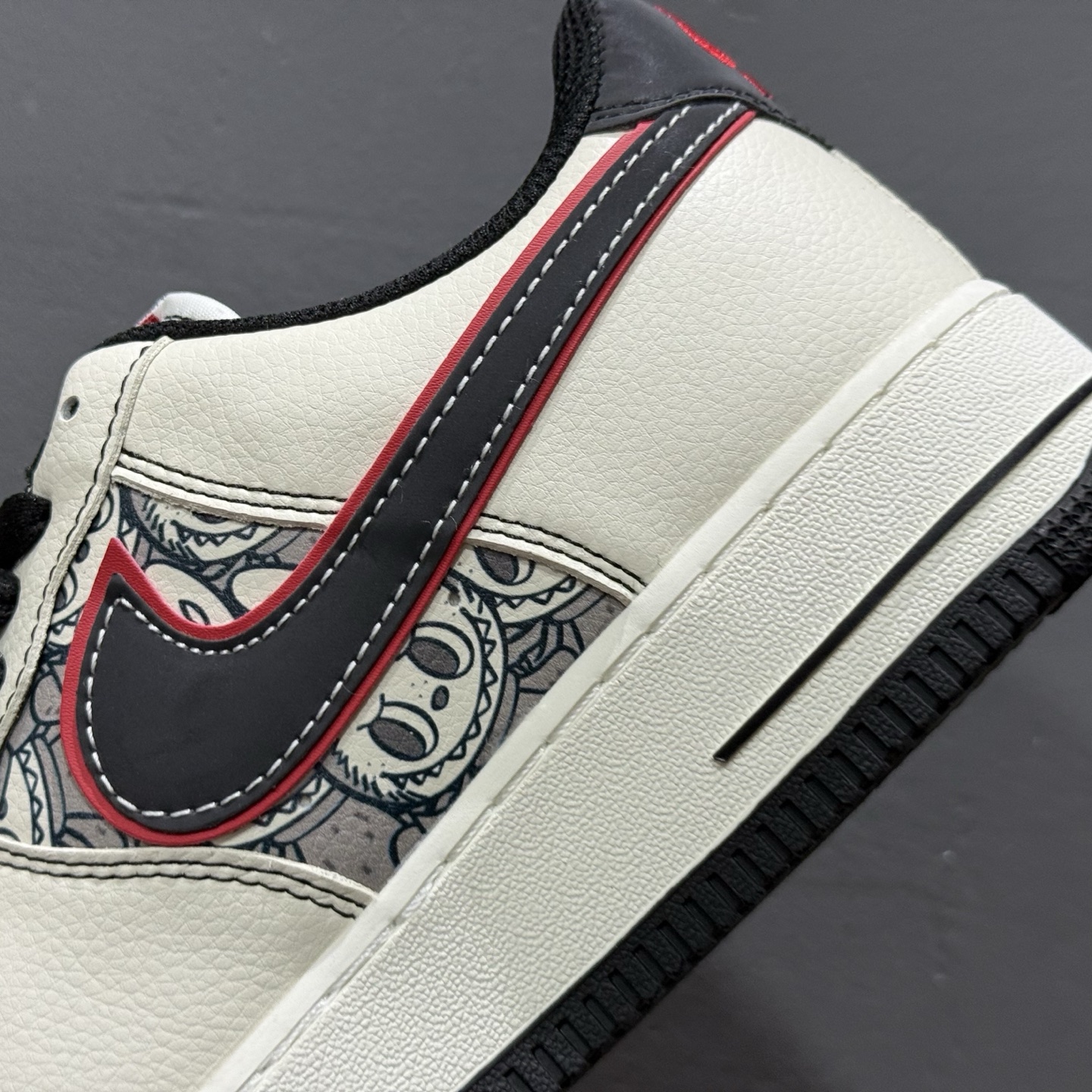 260 独家实拍Nike Air Force 1‘07 Low 米蓝绿拼接 空军一号低帮休闲板鞋 HQ1688-001