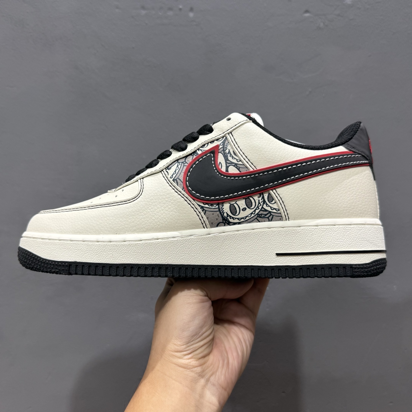 260 独家实拍Nike Air Force 1‘07 Low 米蓝绿拼接 空军一号低帮休闲板鞋 HQ1688-001