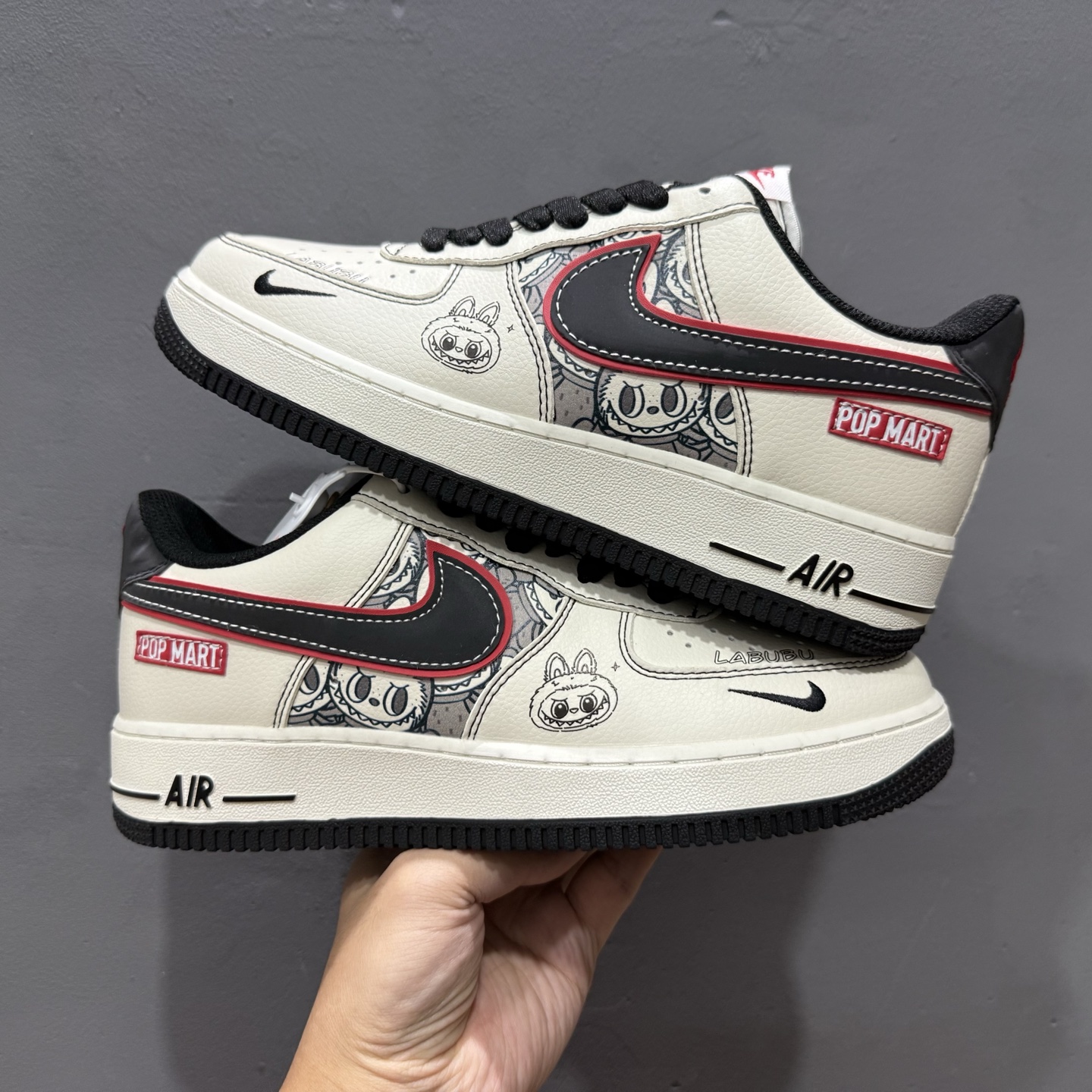 260 独家实拍Nike Air Force 1‘07 Low 米蓝绿拼接 空军一号低帮休闲板鞋 HQ1688-001