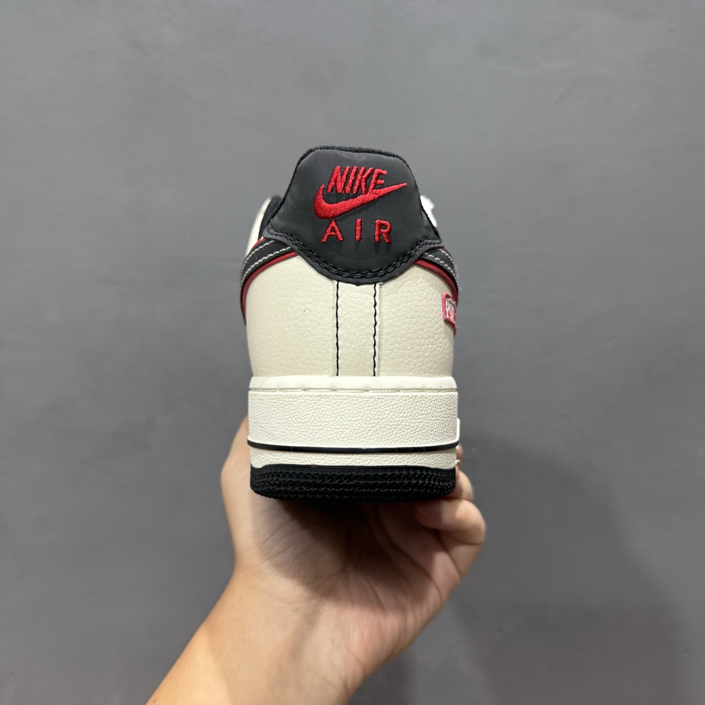 260 独家实拍Nike Air Force 1‘07 Low 米蓝绿拼接 空军一号低帮休闲板鞋 HQ1688-001