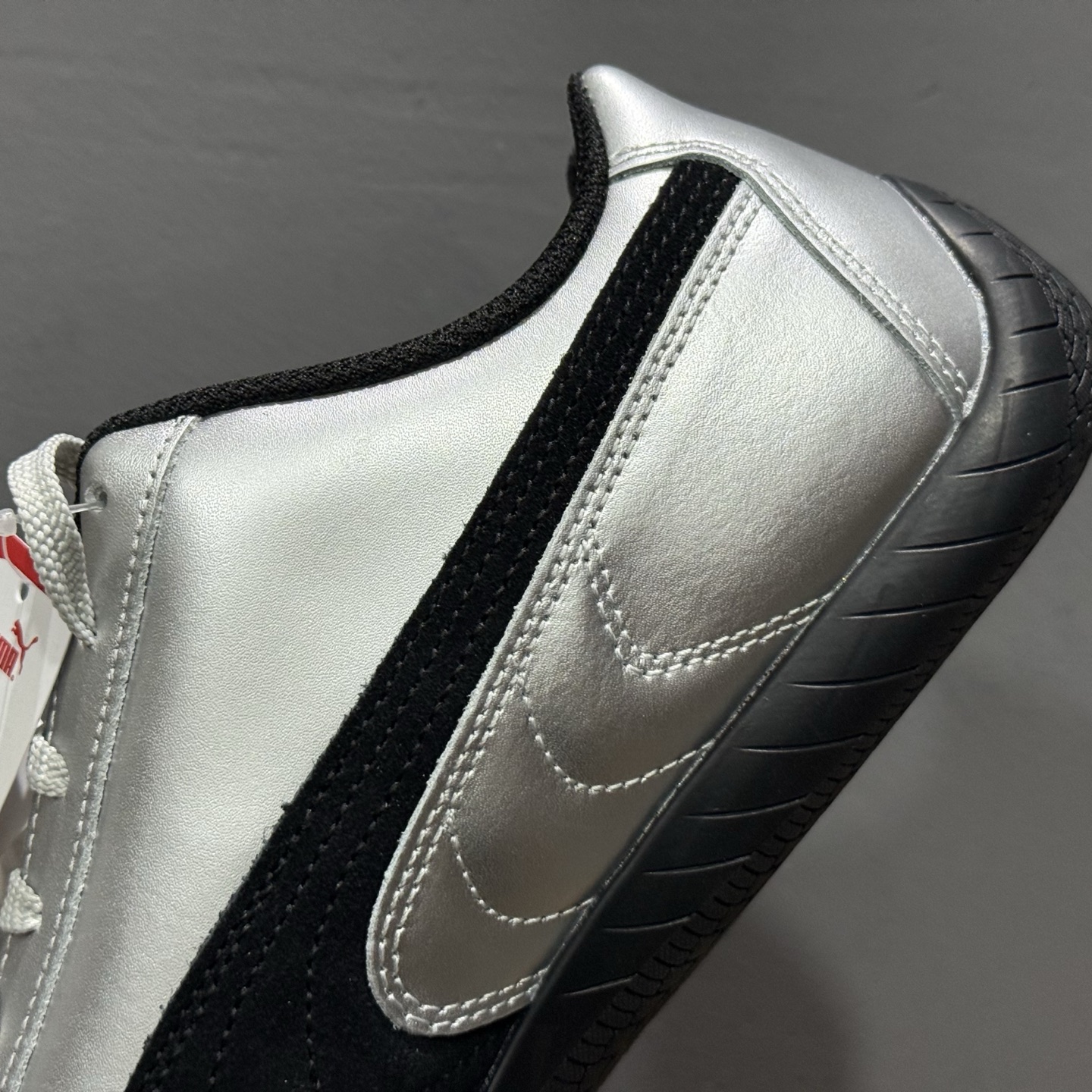 PUMA Speedca 彪马极速赛车系列低帮德训风拼接复古百搭休闲运动赛车鞋 403689-01