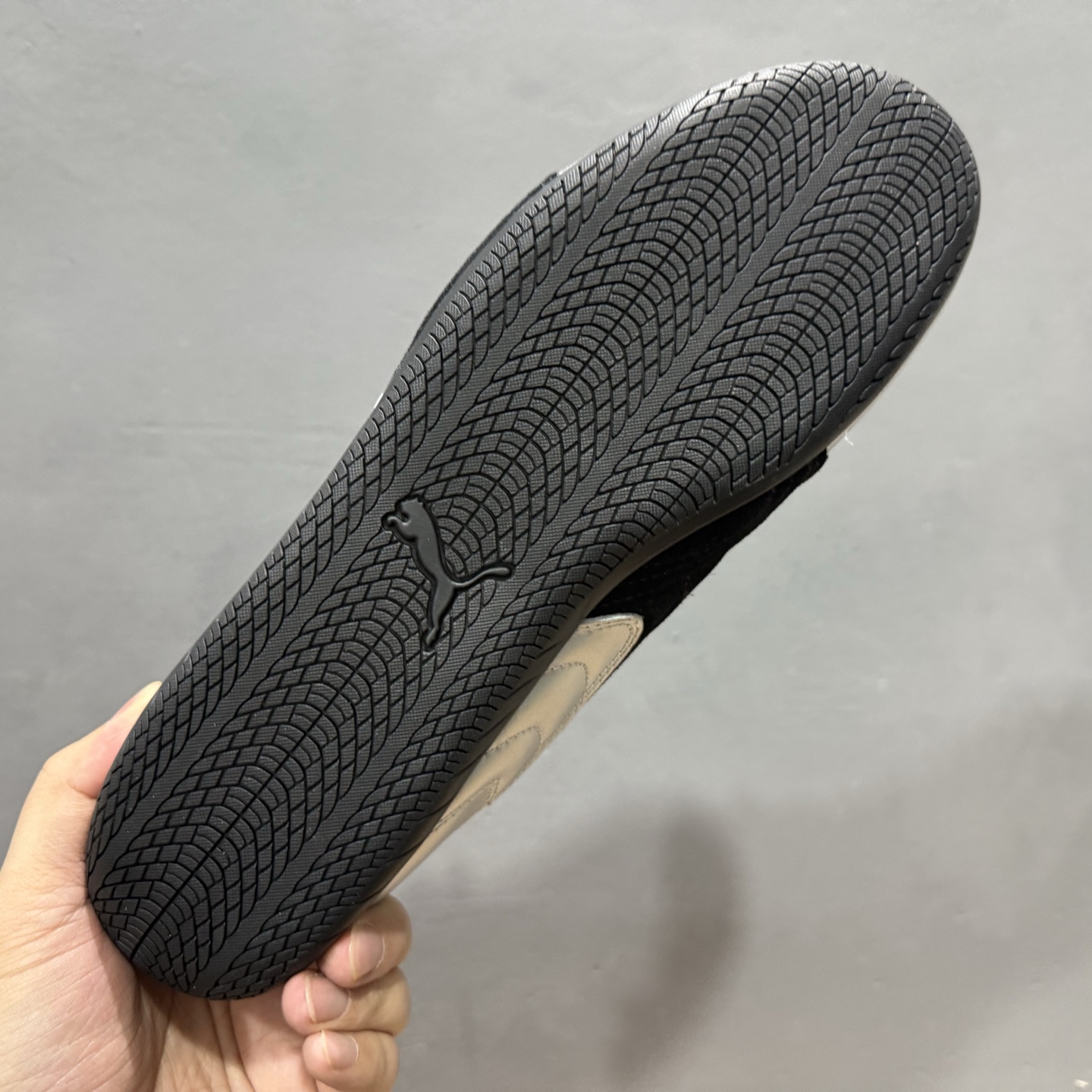 PUMA Speedca 彪马极速赛车系列低帮德训风拼接复古百搭休闲运动赛车鞋 403689-01