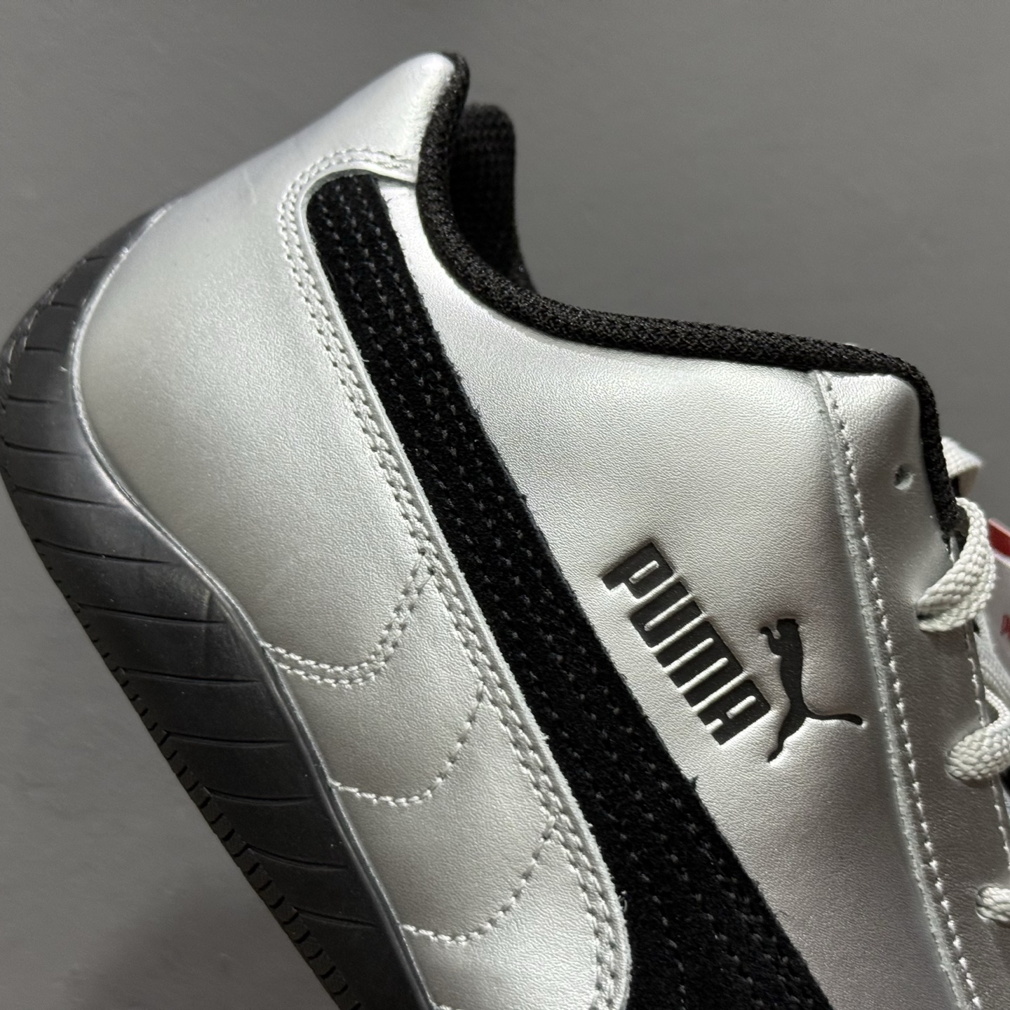 PUMA Speedca 彪马极速赛车系列低帮德训风拼接复古百搭休闲运动赛车鞋 403689-01