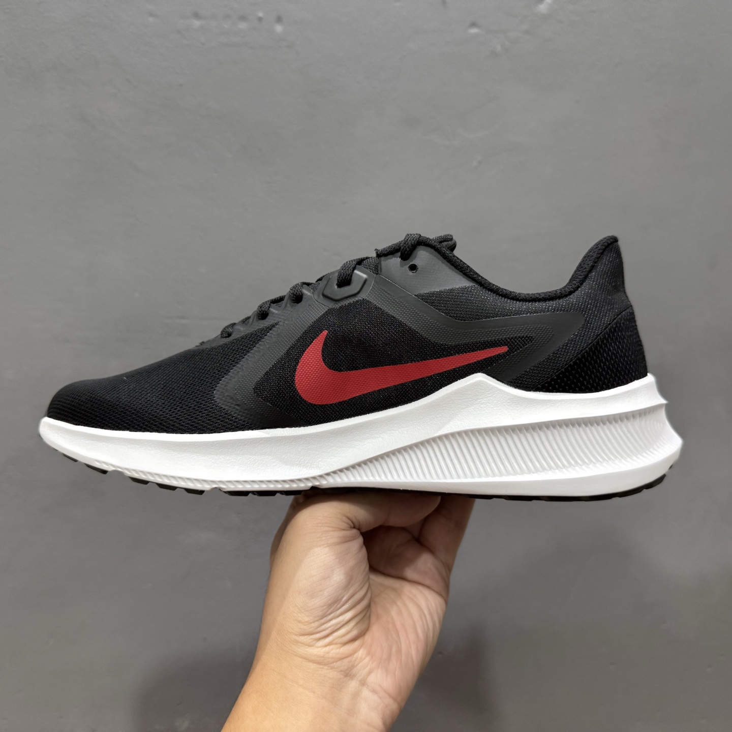 170 NK Downshifter 10系列 黑绿 网面透气减震耐磨运动跑步鞋 CI9981-006