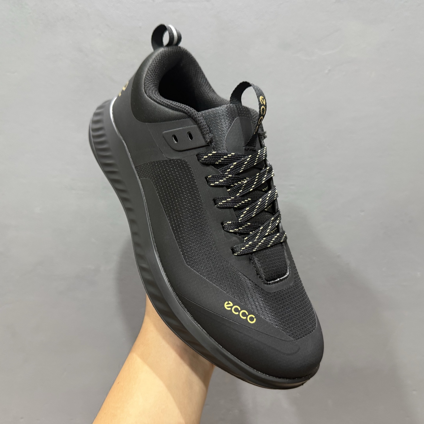 280 ECCO爱步老爹鞋男士夏季新款 全头层百搭潮流户外运动鞋