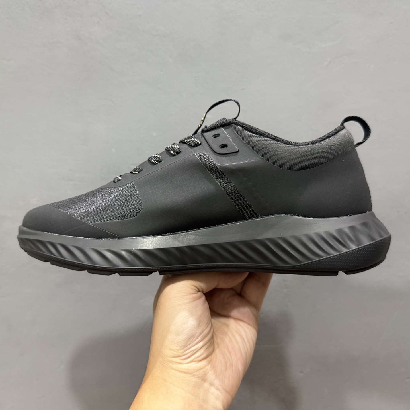 280 ECCO爱步老爹鞋男士夏季新款 全头层百搭潮流户外运动鞋