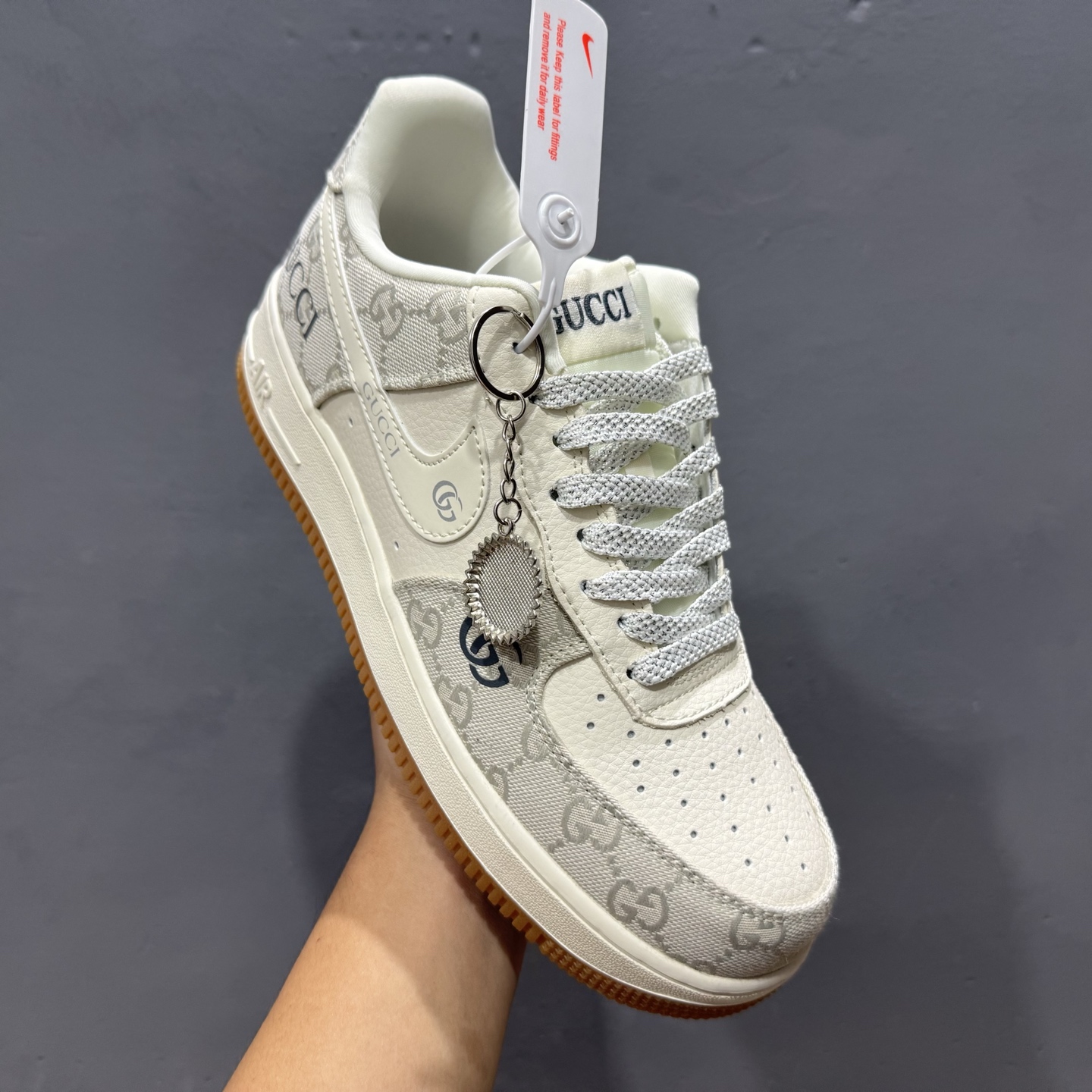 ¥260 Nike Air Force 1'07 Low 古驰联名 烟灰生胶 空军一号低帮休闲板鞋 DK0188-084-Chinese UA Cheap High Quatity Brand Clothes Bags handbags Sneakers wholesale wholesaler seller from China Factory suppliers Fashion Clothing Shoes best Quality Beautiful Price ¥260 Nike Air Force 1'07 Low 古驰联名 烟灰生胶 空军一号低帮休闲板鞋 DK0188-084