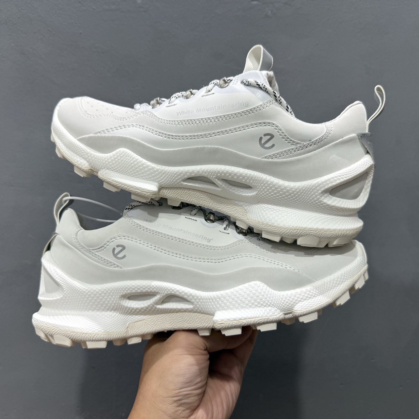 280 L/Ecco 爱步 大经典原祖灰 采用现代工艺品质融合 精选小牛皮面料 百搭休闲老爹鞋