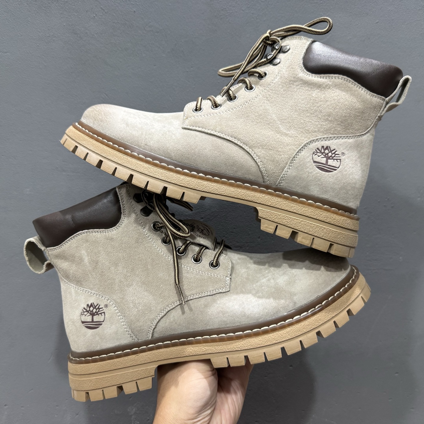 280 Timberland 添柏岚／天伯伦户外休闲大黄靴 TB10078 顶级磨砂细纹牛皮