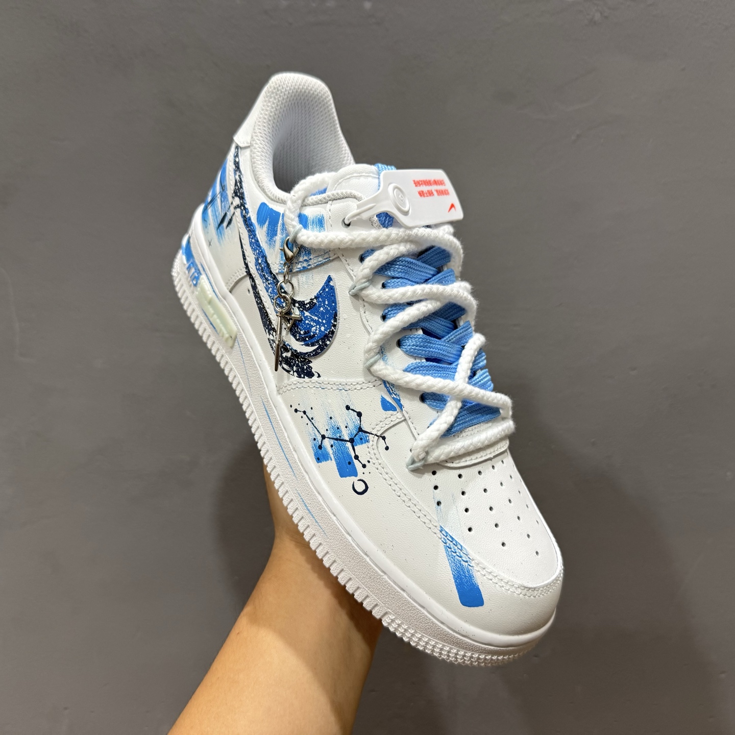 ￥260 Nike Air Force 1'07 Low ”Sagittarius” 手绘涂鸦 十二星座系列 射手座 空军一号低帮休闲板鞋 星座 11231221