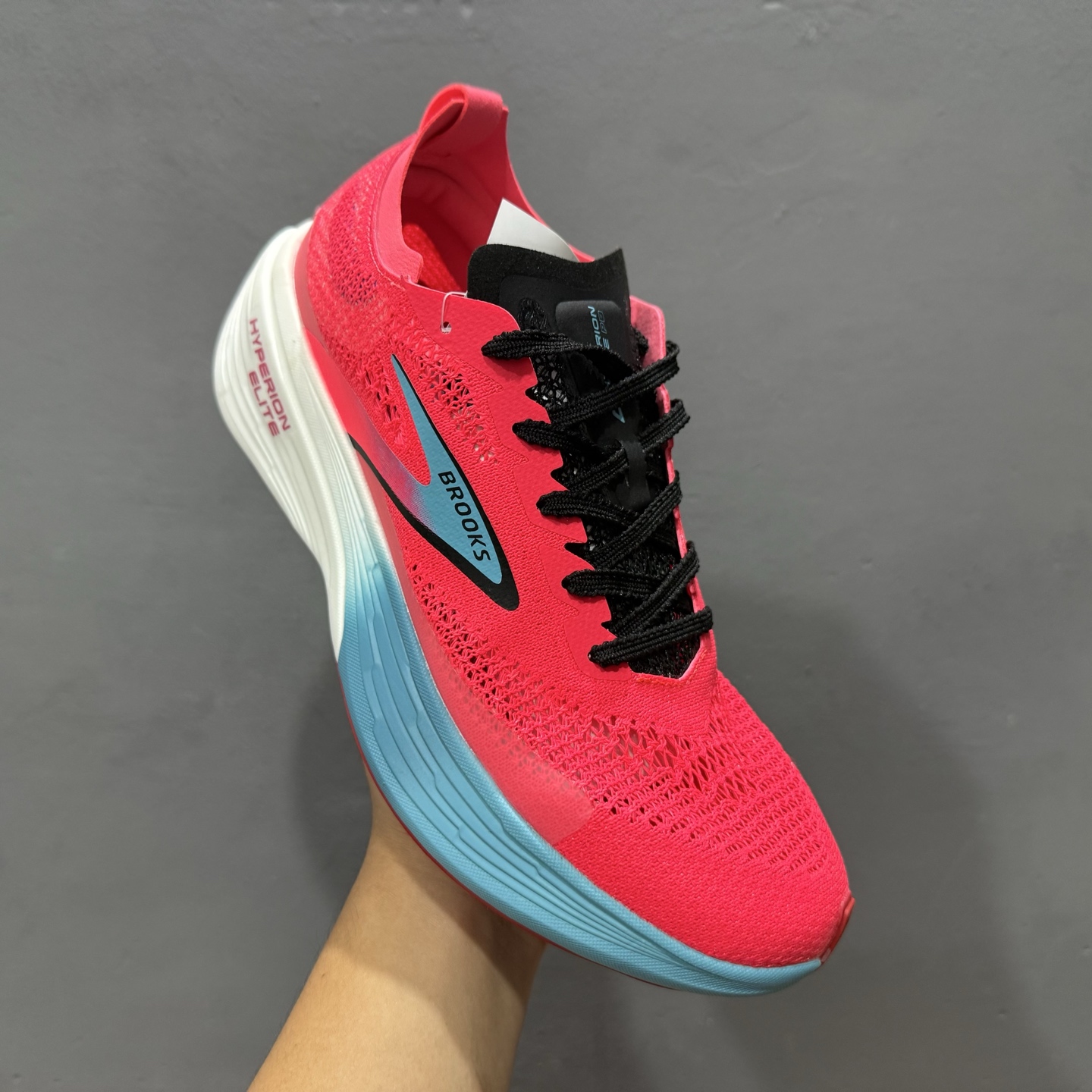 200 Brooks布鲁克斯 Hyperion Elite 4 舒适百搭防滑耐磨 低帮 越野竞速跑步鞋 100046 1D 488