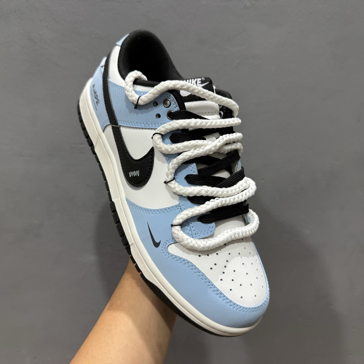 280 Nike SB Dunk Low 解构白蓝黑 BB0620-113