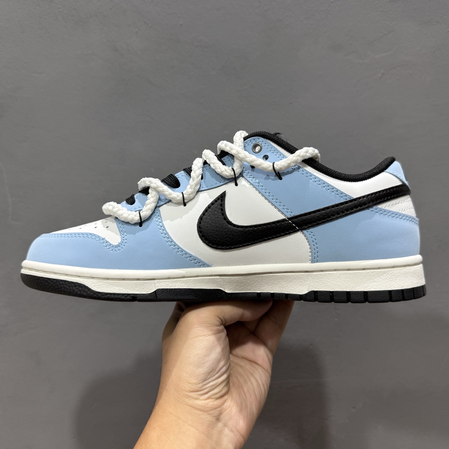 280 Nike SB Dunk Low 解构白蓝黑 BB0620-113