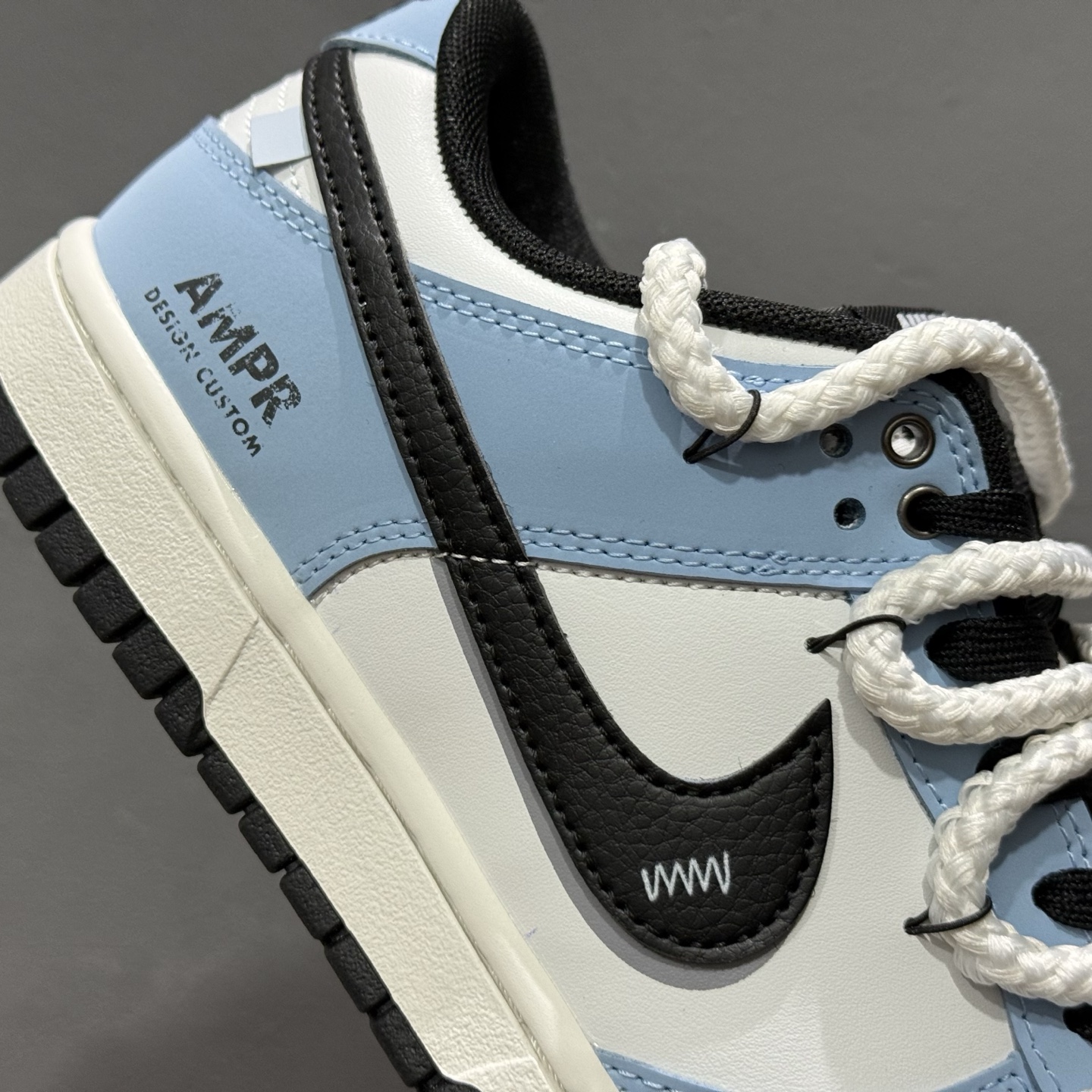 280 Nike SB Dunk Low 解构白蓝黑 BB0620-113