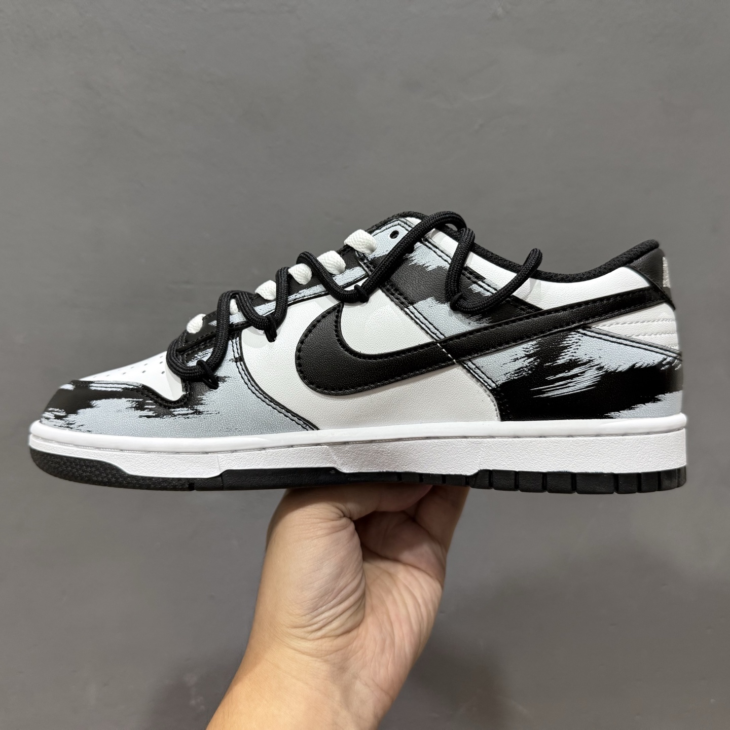 220 Nk Dunk Low 定制解构绑带系列黑灰 DD1391-100