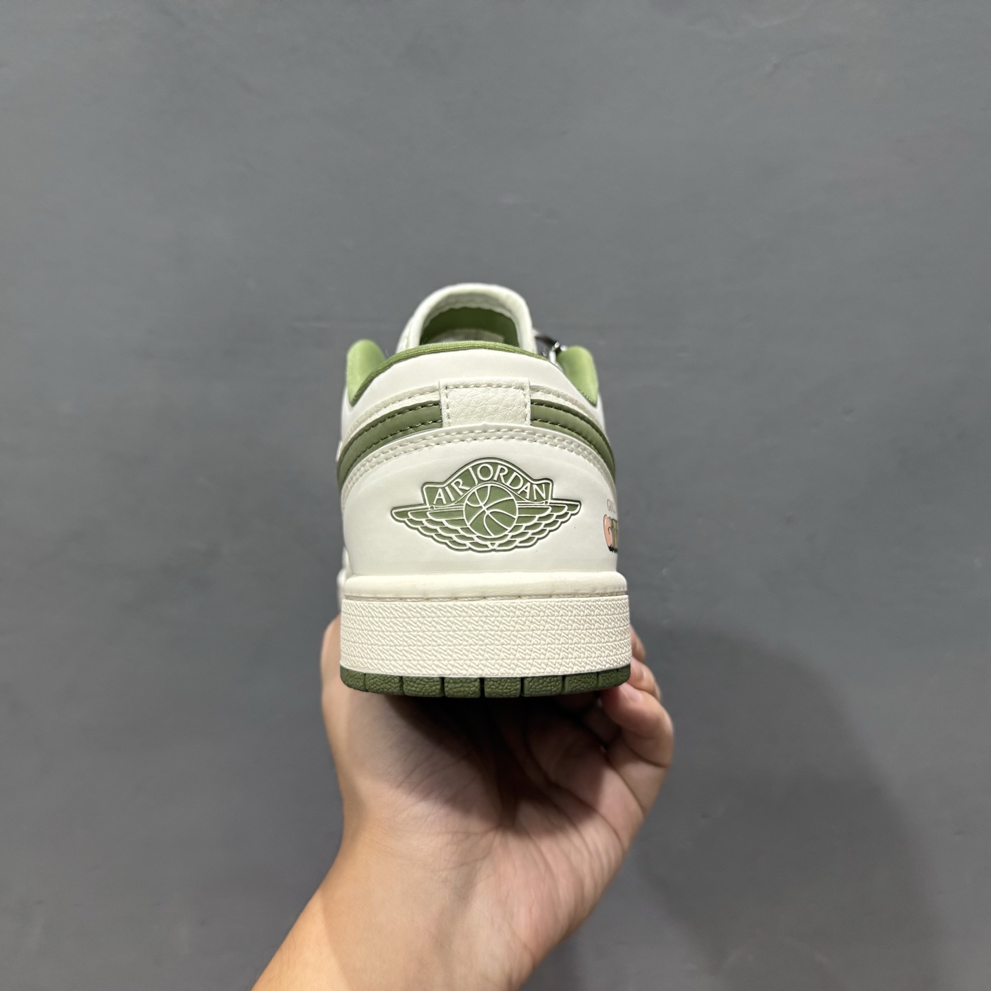 ￥280 Air Jordan 1 Low AJ1 乔1古驰联名 米军绿 高端定制 低帮复古篮球鞋 XX3168-168