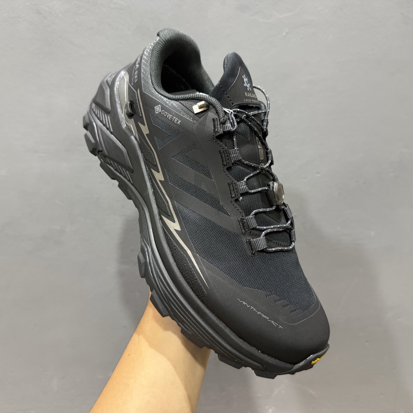 L/凯乐石 KAIAS FUGA GTX 超强抓地力 网布减震防滑水透气支撑抗冲击轻便回弹 低帮跑步鞋