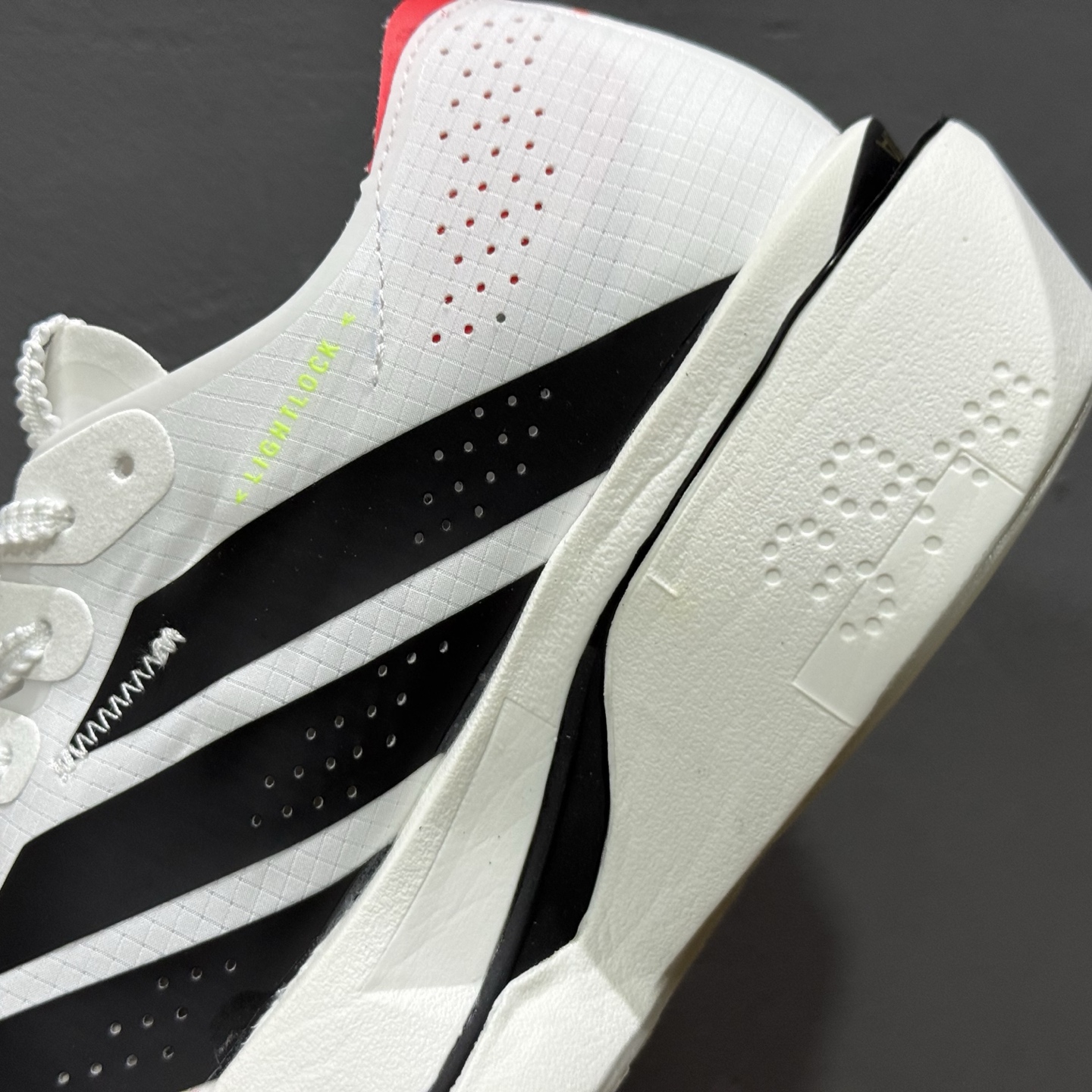 Adidas Adizero Adios 5 M K18294 阿迪透气轻盈低帮跑步鞋