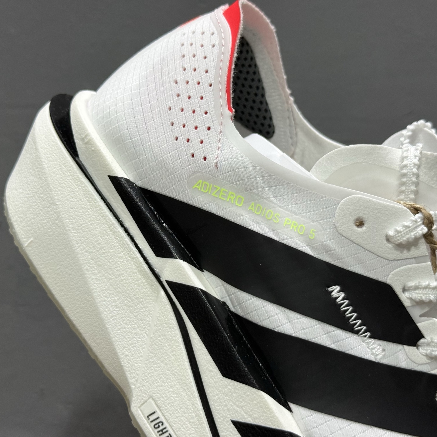 Adidas Adizero Adios 5 M K18294 阿迪透气轻盈低帮跑步鞋