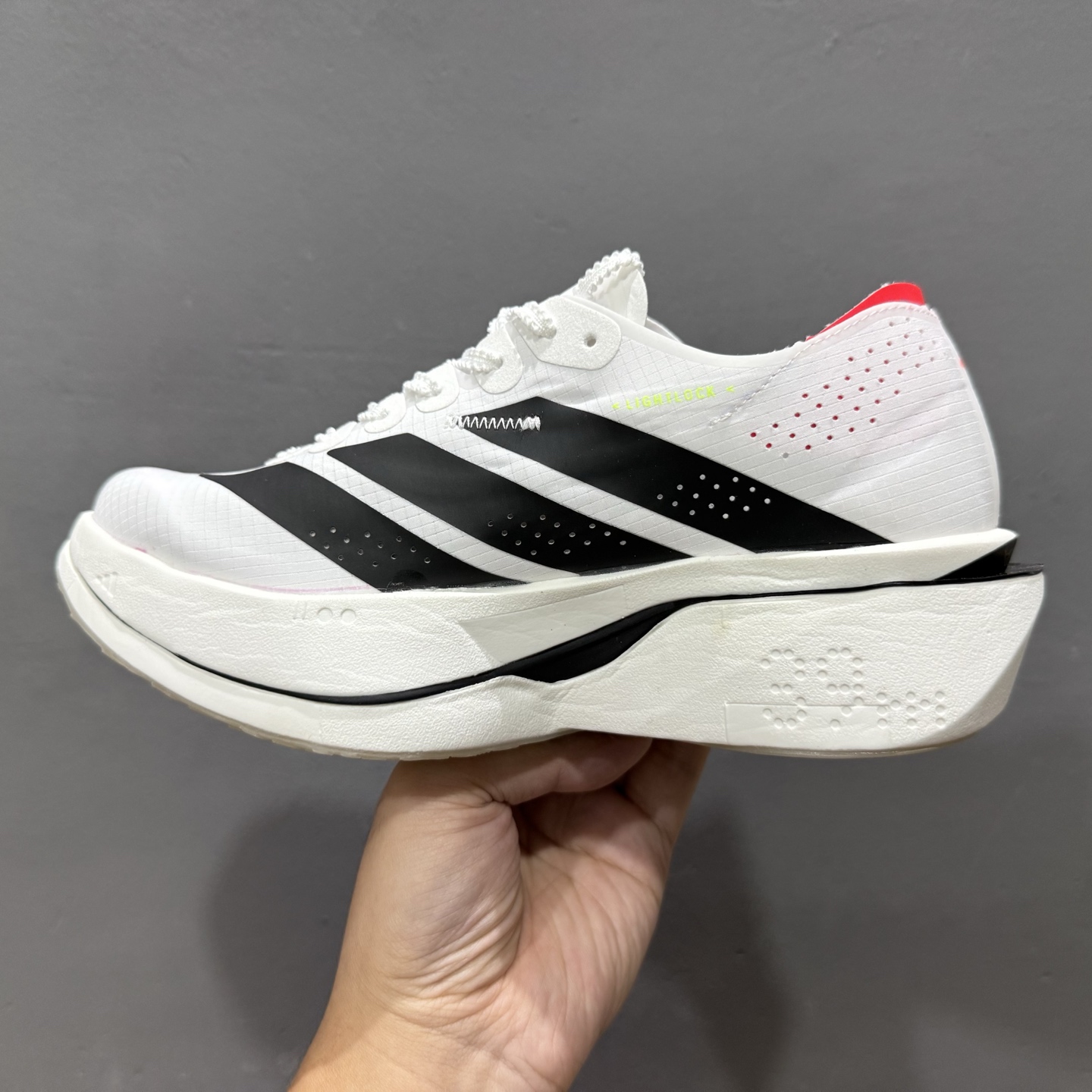 Adidas Adizero Adios 5 M K18294 阿迪透气轻盈低帮跑步鞋