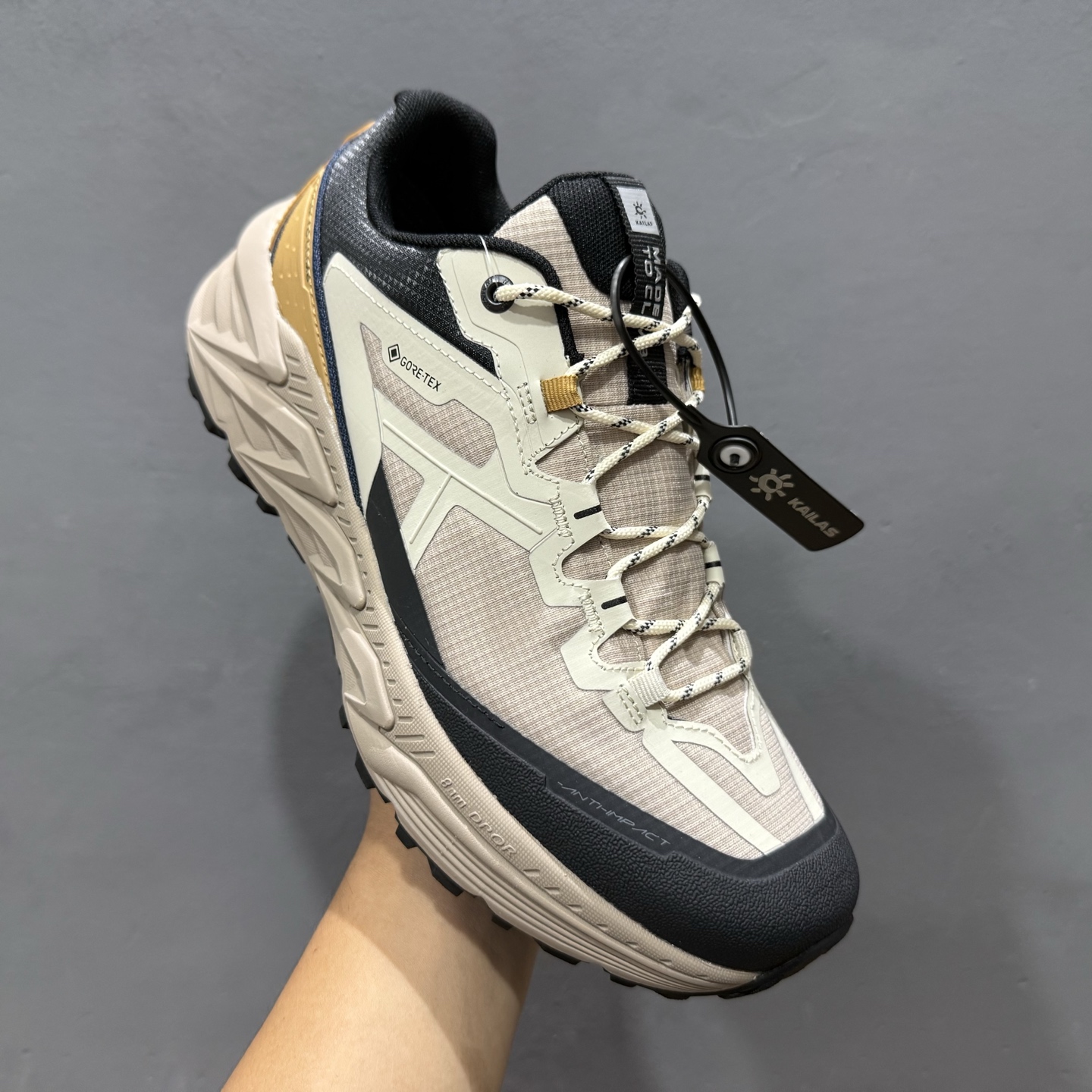 L/凯乐石 KAILAS FUGA GTX BOA 厚底缓冲徒步跑山网布TPU减震防滑透气包裹性抗冲击轻便回弹 低帮 超强抓地力徒步跑步鞋