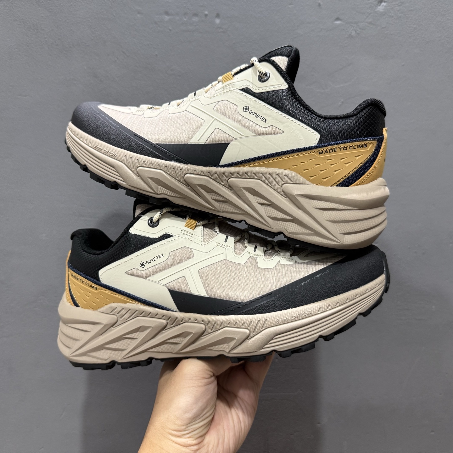 L/凯乐石 KAILAS FUGA GTX BOA 厚底缓冲徒步跑山网布TPU减震防滑透气包裹性抗冲击轻便回弹 低帮 超强抓地力徒步跑步鞋