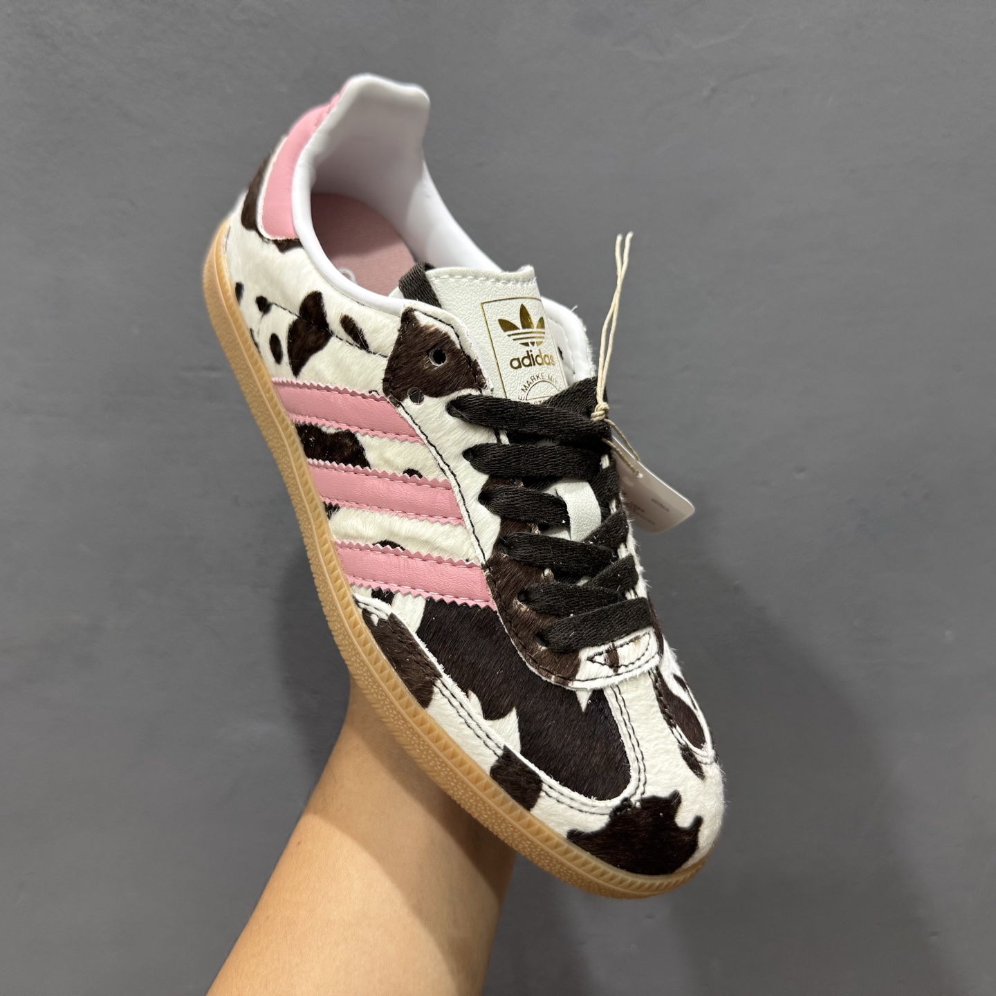 adidas originals SAMBA 白棕色 KK2239