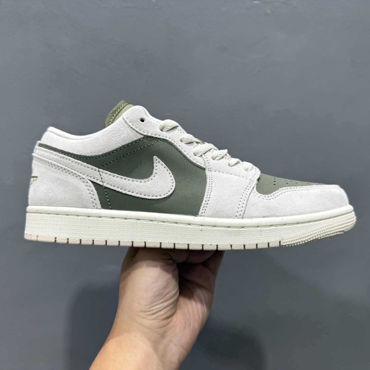 Air Jordan 1 Low AJ1 乔1米绿色 低帮文化休闲板鞋 HV4089-201