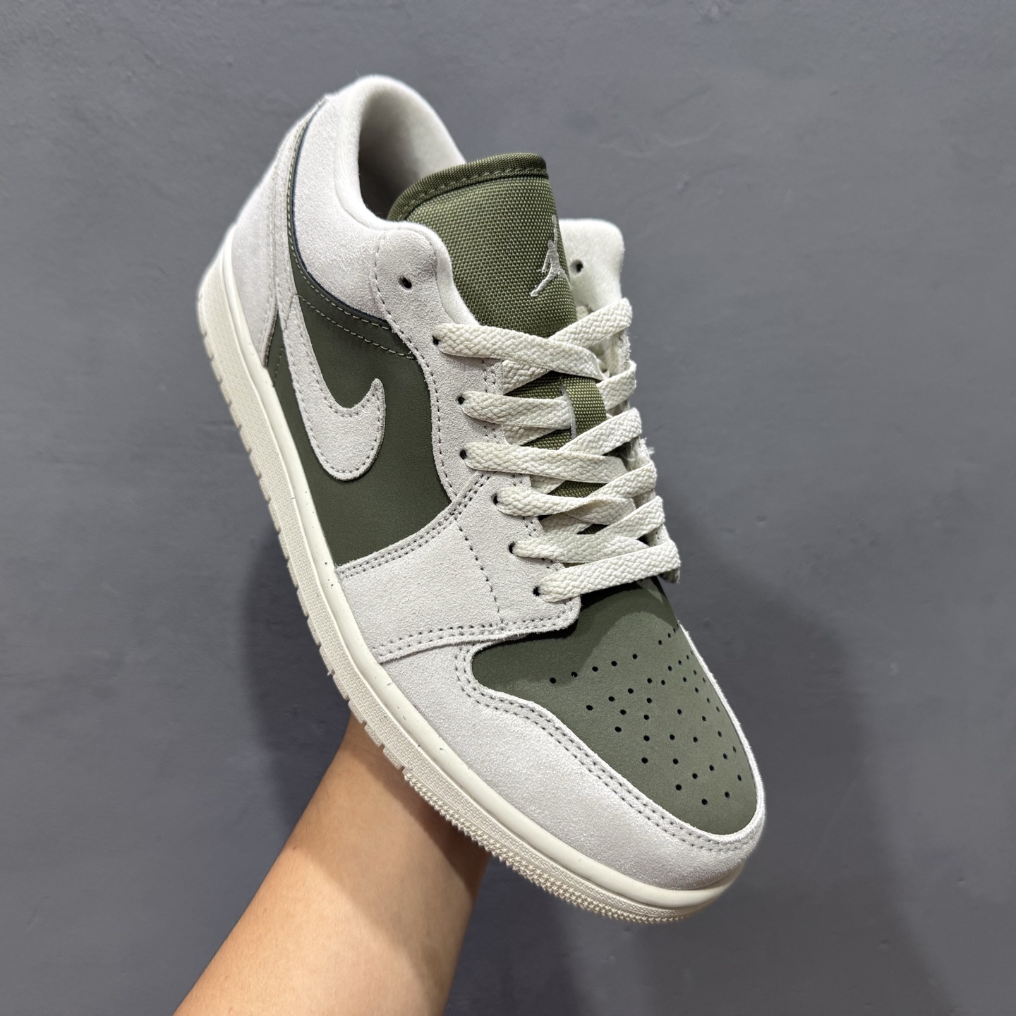 Air Jordan 1 Low AJ1 乔1米绿色 低帮文化休闲板鞋 HV4089-201