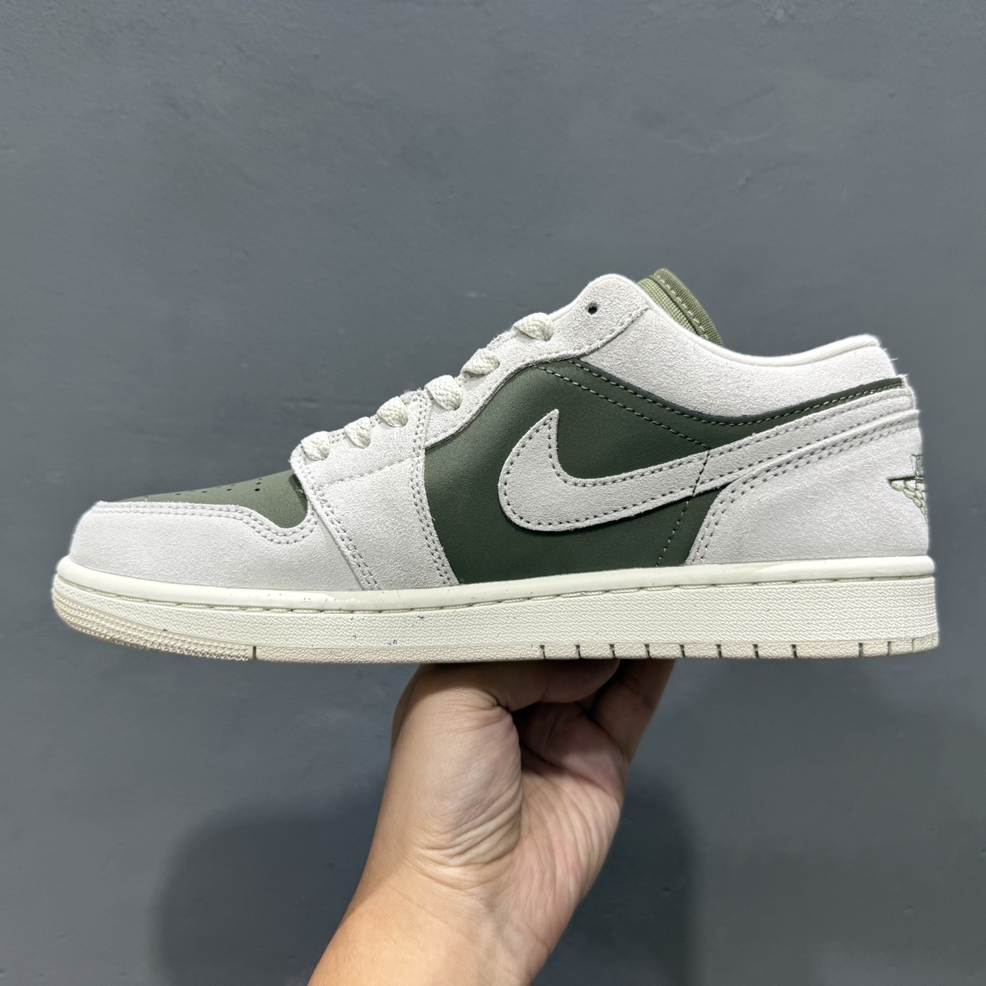 Air Jordan 1 Low AJ1 乔1米绿色 低帮文化休闲板鞋 HV4089-201