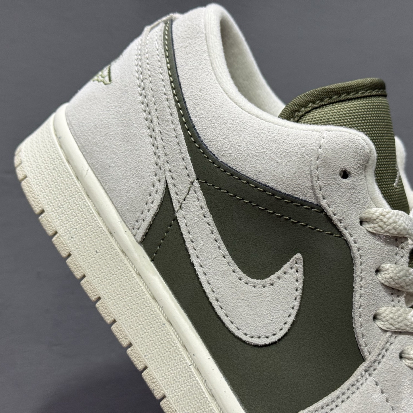 Air Jordan 1 Low AJ1 乔1米绿色 低帮文化休闲板鞋 HV4089-201