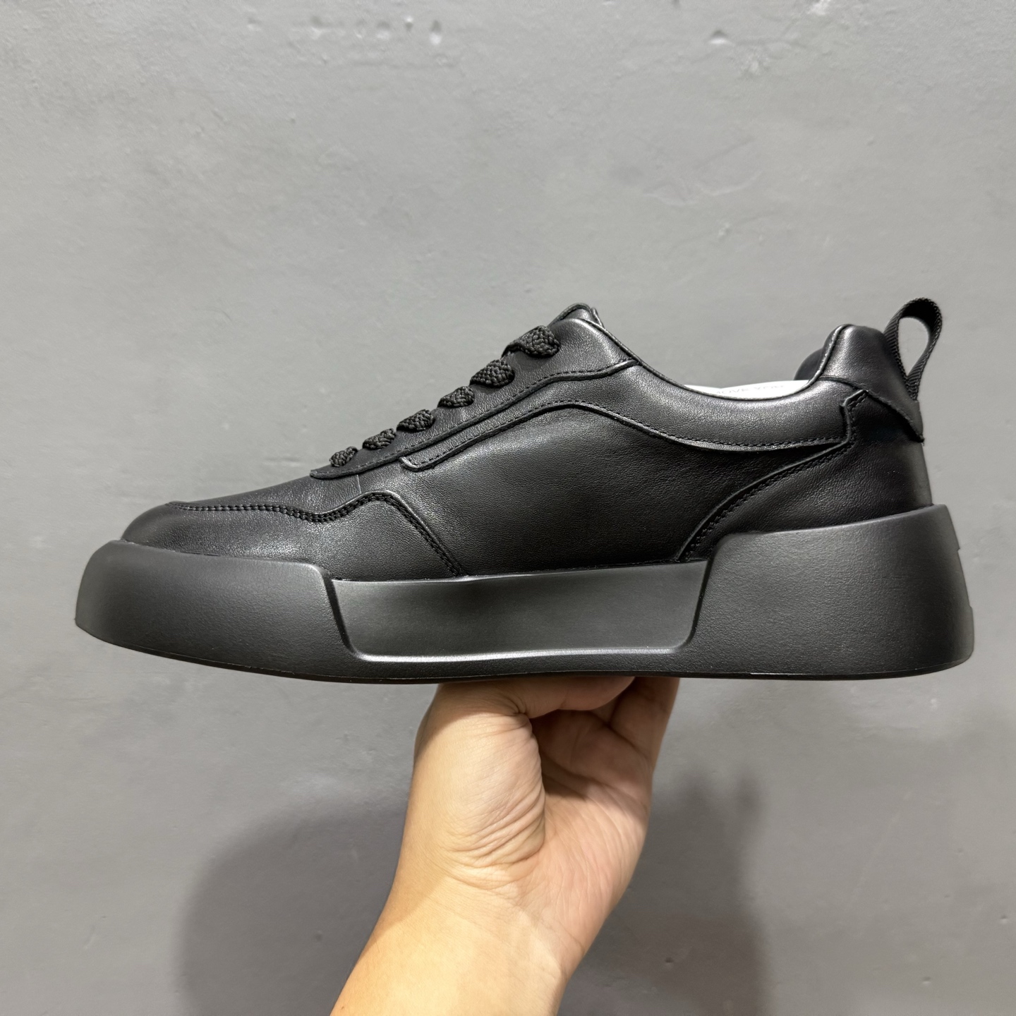 ECCO爱步休闲鞋男 25年新款真皮系带舒适板鞋