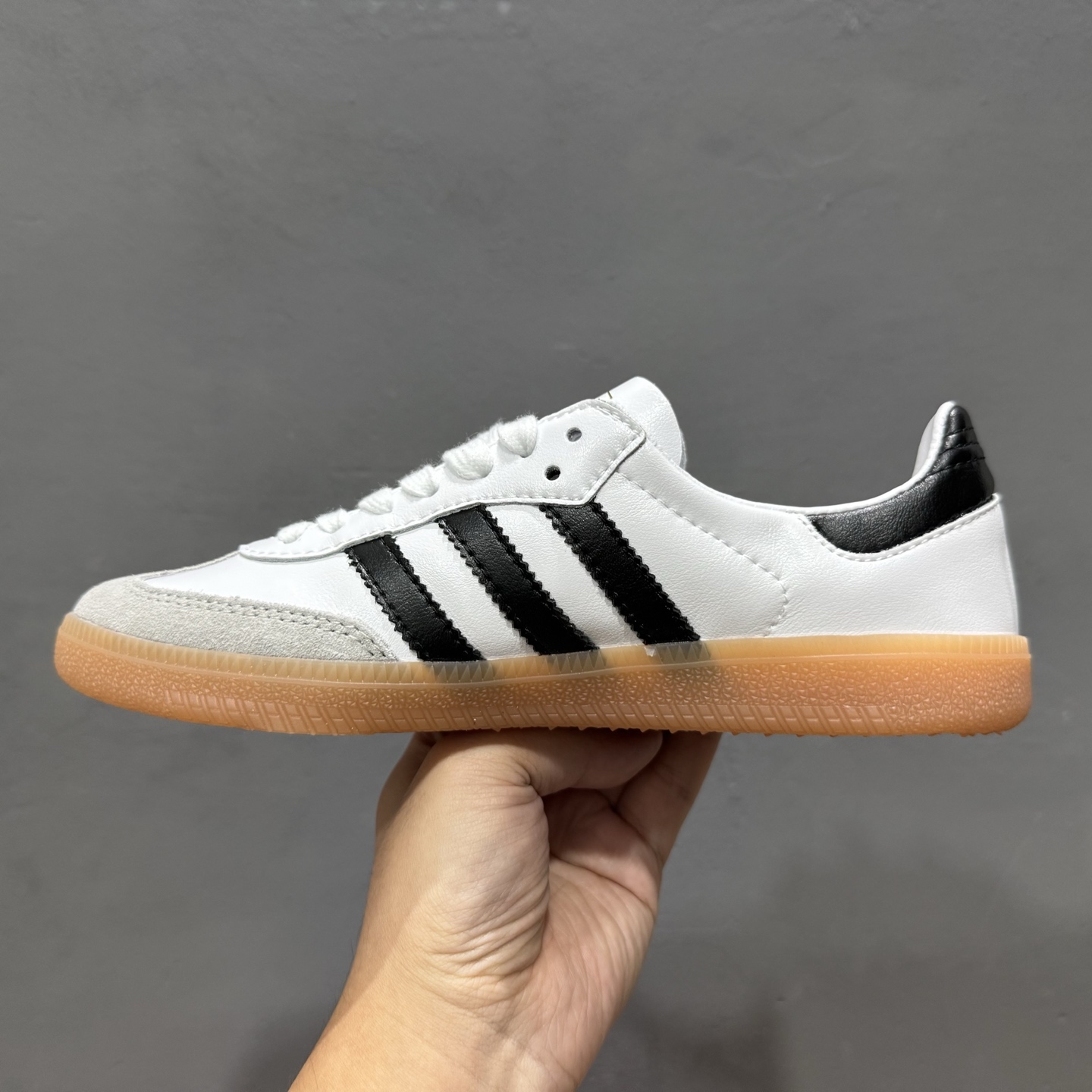 Adidas Originals SAMBA DECON 桑巴舞系列阿迪达斯 三叶草 绅士德训足球风百搭低帮休闲运动板鞋 IF0642