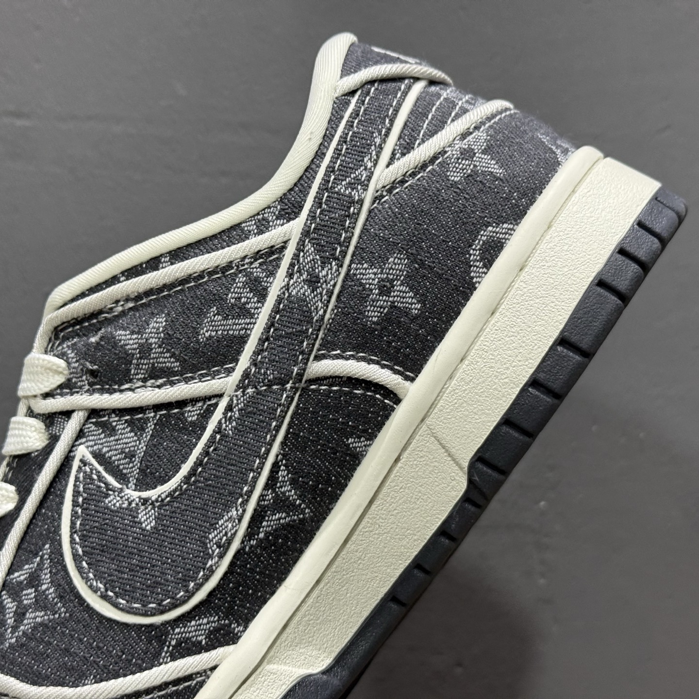 Nike SB Dunk Low LV联名 白深蓝牛仔 低帮休闲板鞋 SC0601-470