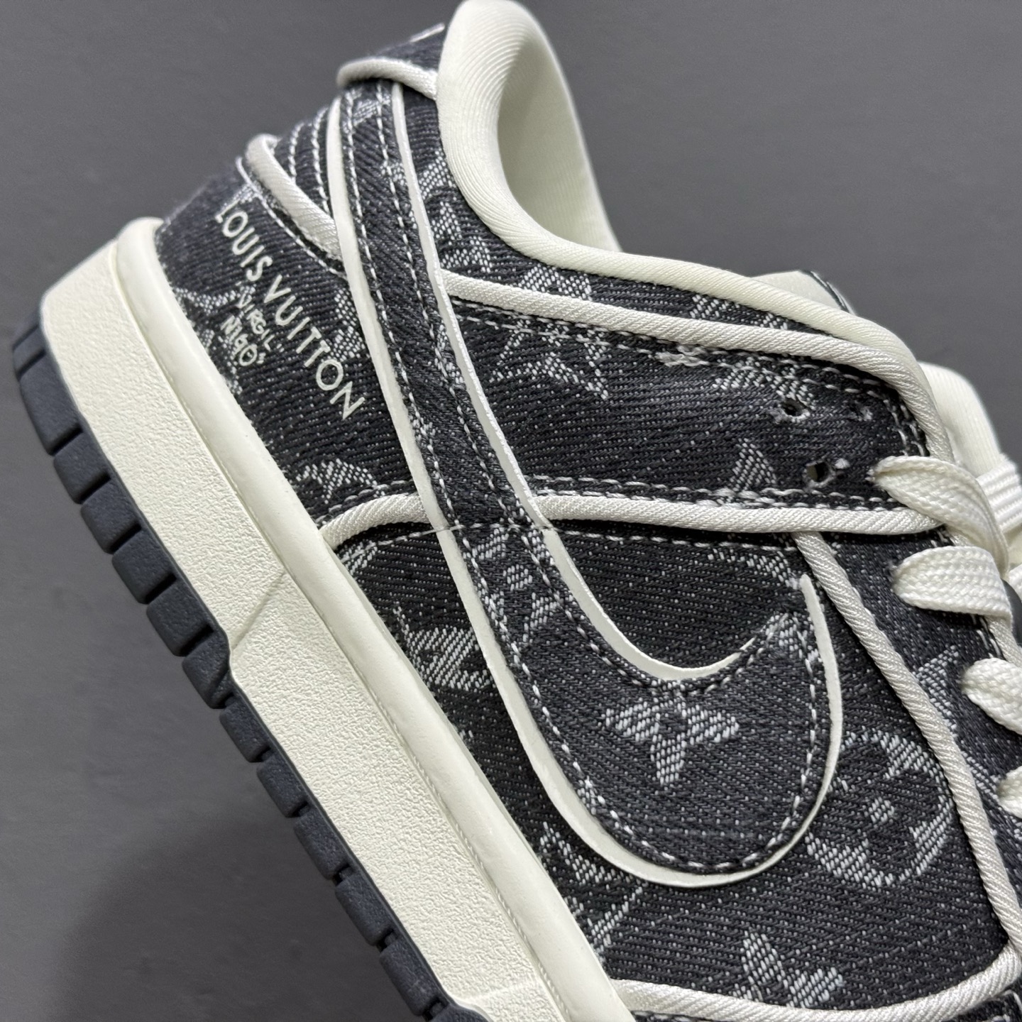 Nike SB Dunk Low LV联名 白深蓝牛仔 低帮休闲板鞋 SC0601-470