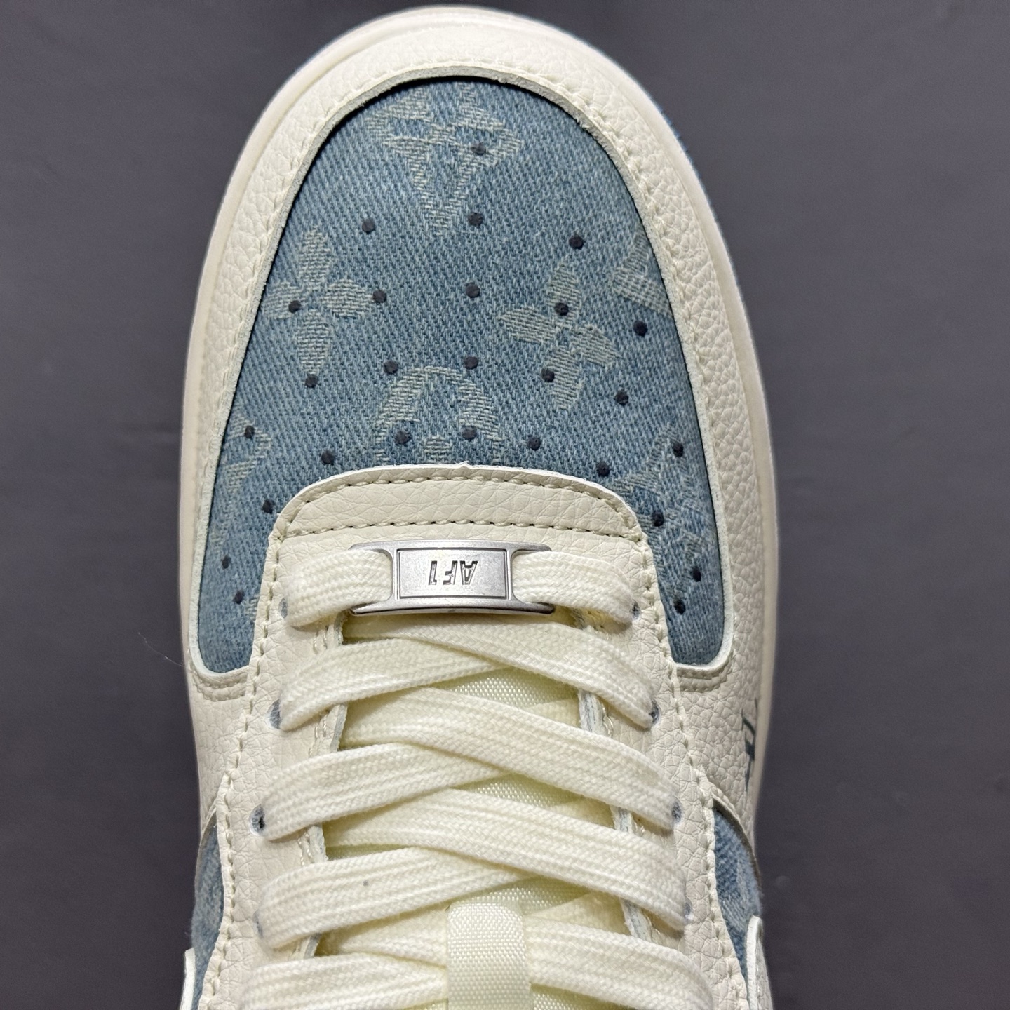 Nike Air Force 1'07 Low 联名 白蓝帆布 空军一号低帮休闲板鞋 XD2588-606