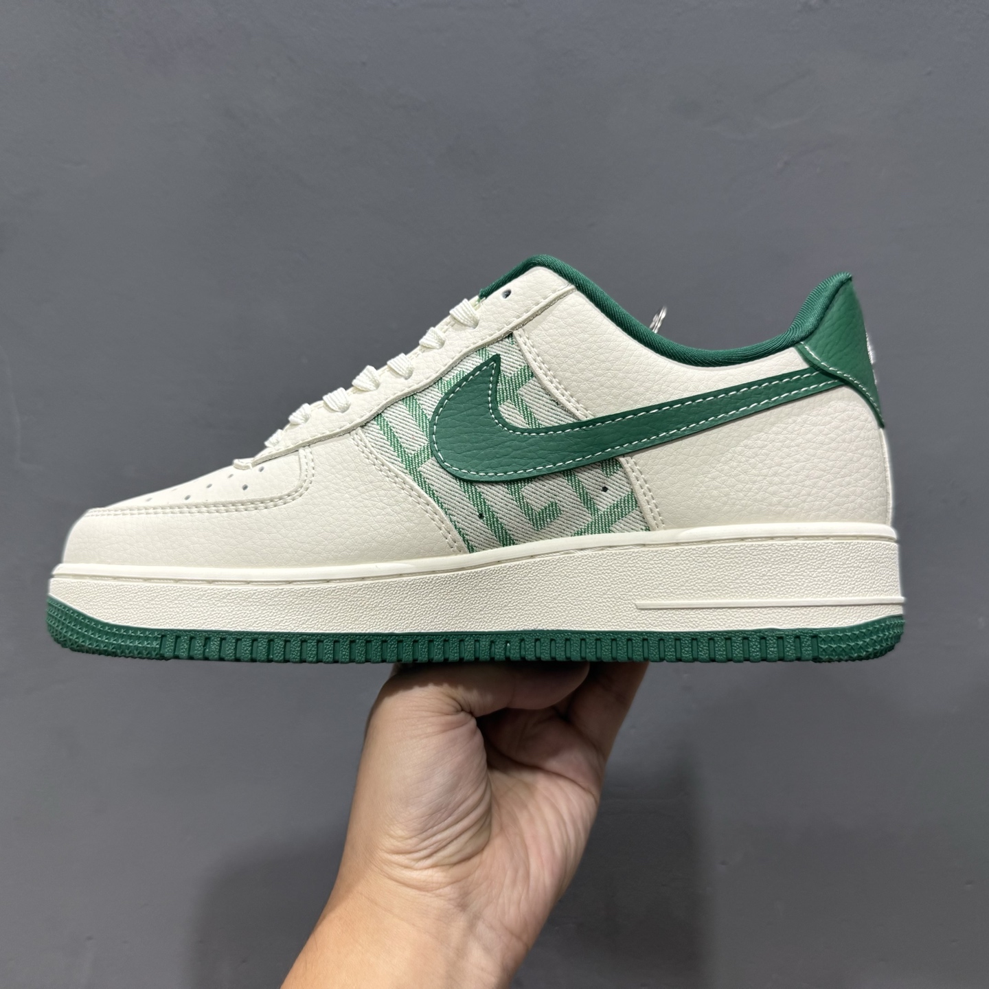 Nike Air Force 1'07 Low BAPE联名 奶白薄荷 空军一号低帮休闲板鞋 DK0188-089