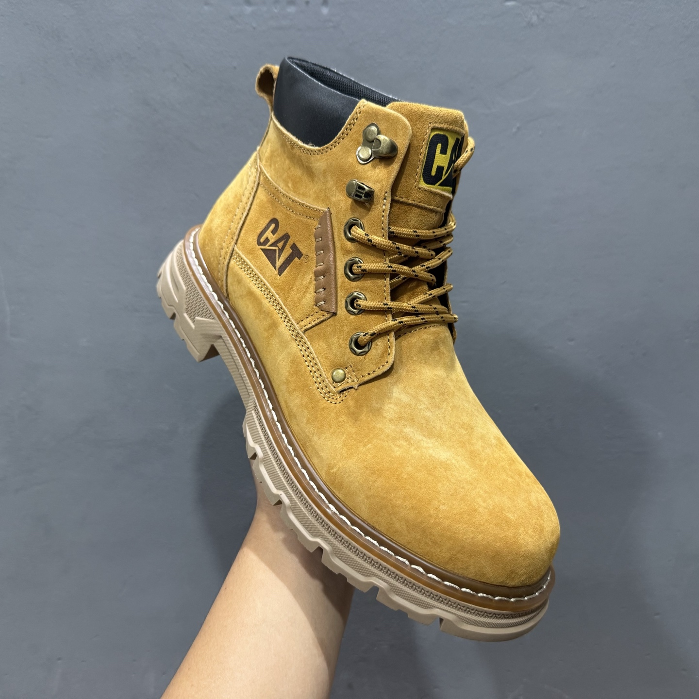 新货#CAT卡特 户外工装休闲马丁靴大黄靴系列