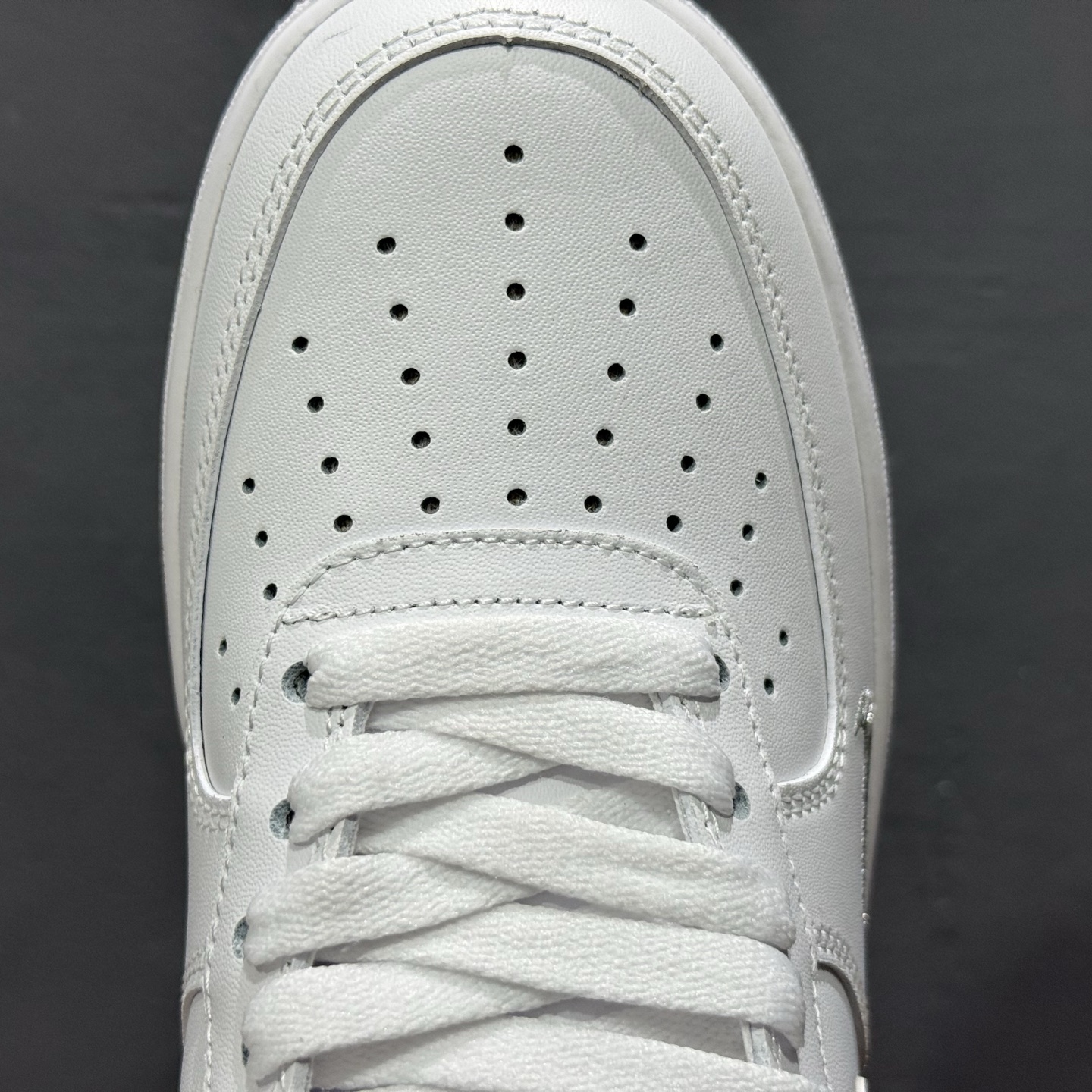 Nike Air Force 1'07 Low 黑银小勾 空军一号低帮休闲板鞋 ZH0316-109