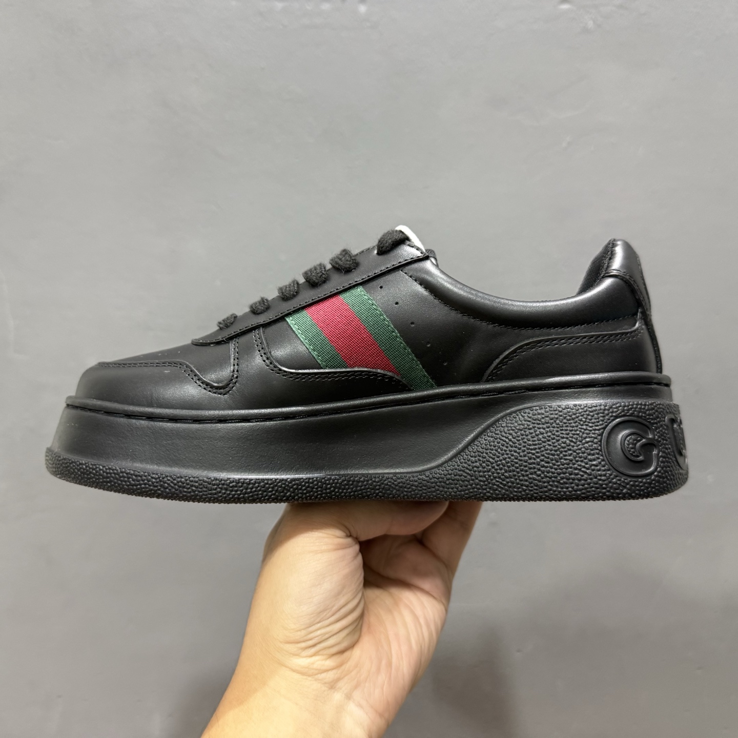 380 新款饼干鞋 GUCCl 古驰 休闲板鞋 男女款 意大利进口头层